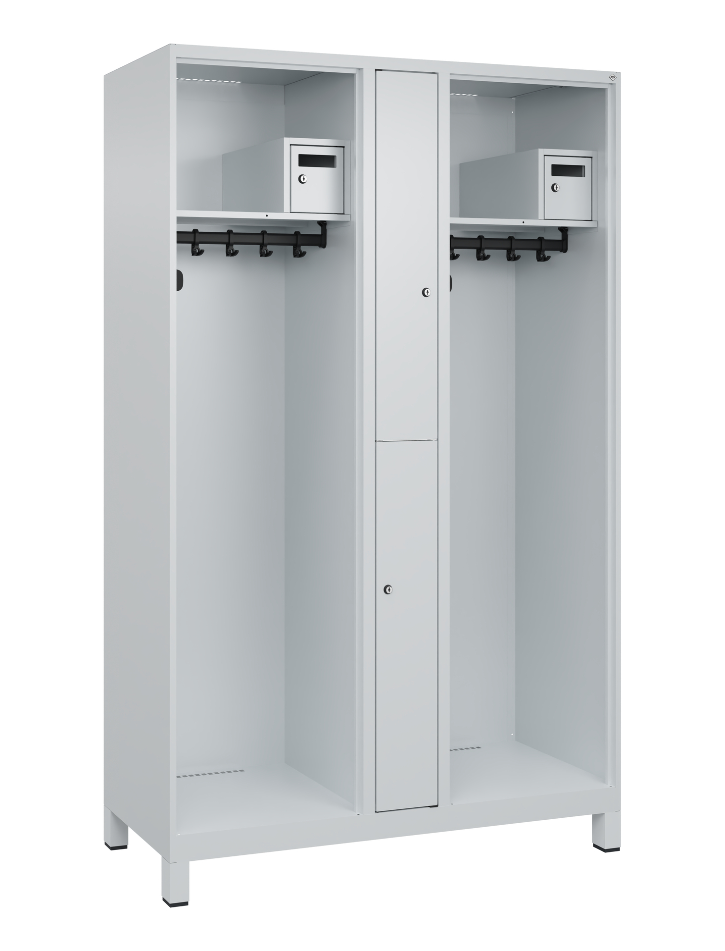 C+P Feuerwehrspind Maxi, 2 Fächer, 1850x1200x500mm