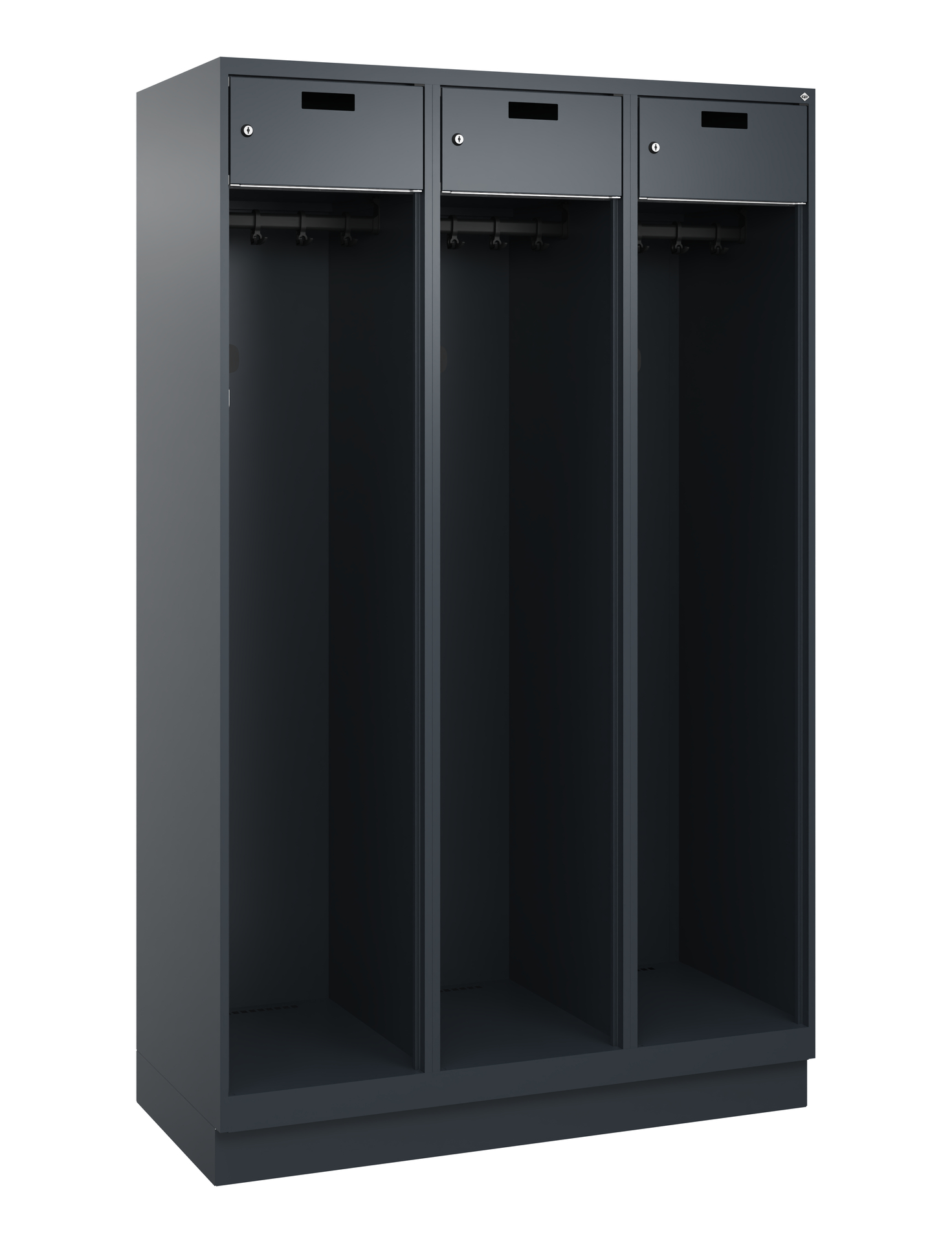 C+P Feuerwehrspind Praktus, 3 Abteile, 1850x1200x5