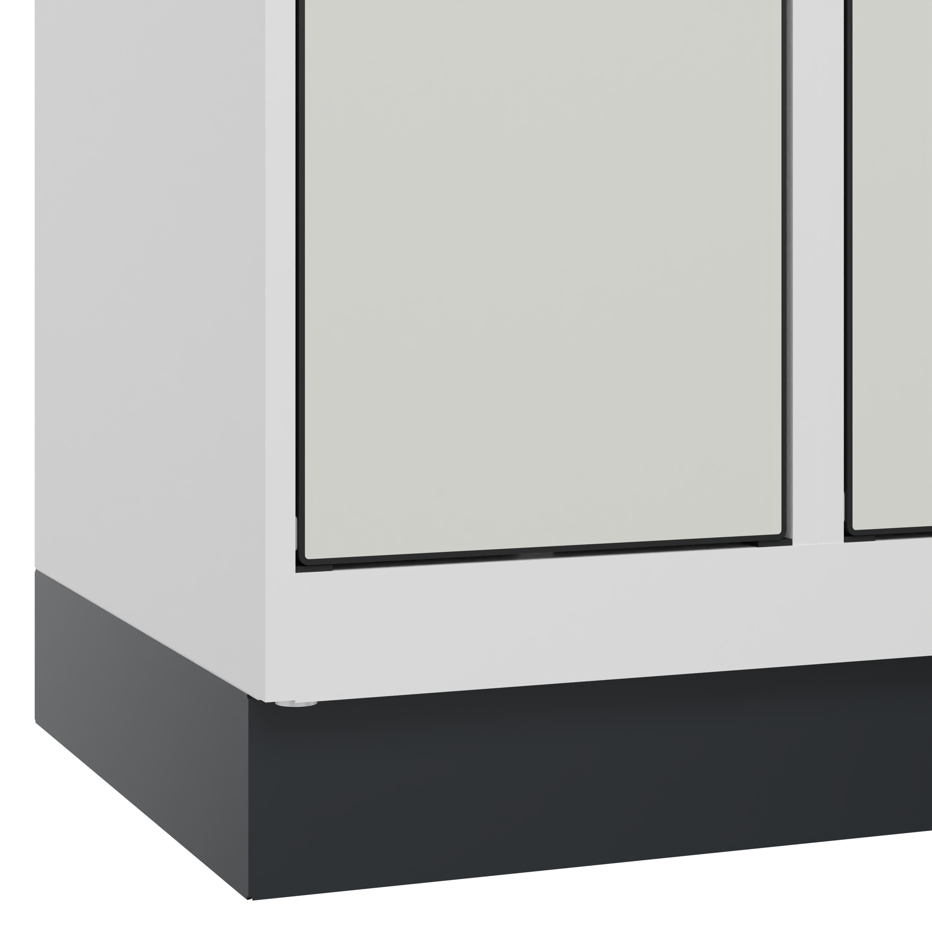C+P Schlie�fachschrank Evolo PLUS, Sockel, 15 F�cher, 1950x900x500mm