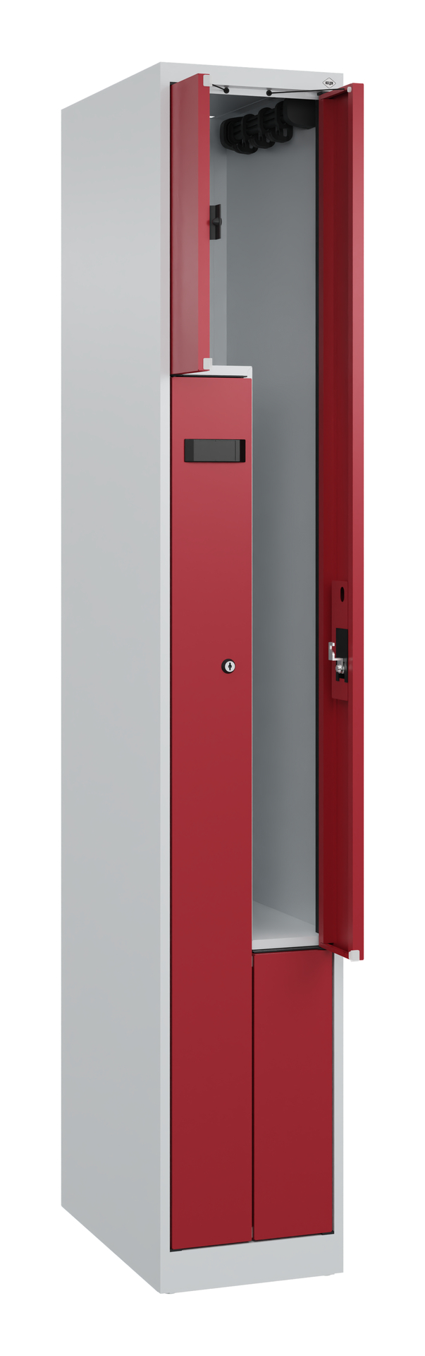 C+P Z-Spind Evolo PLUS, 2 Fächer, 1850x300x500mm