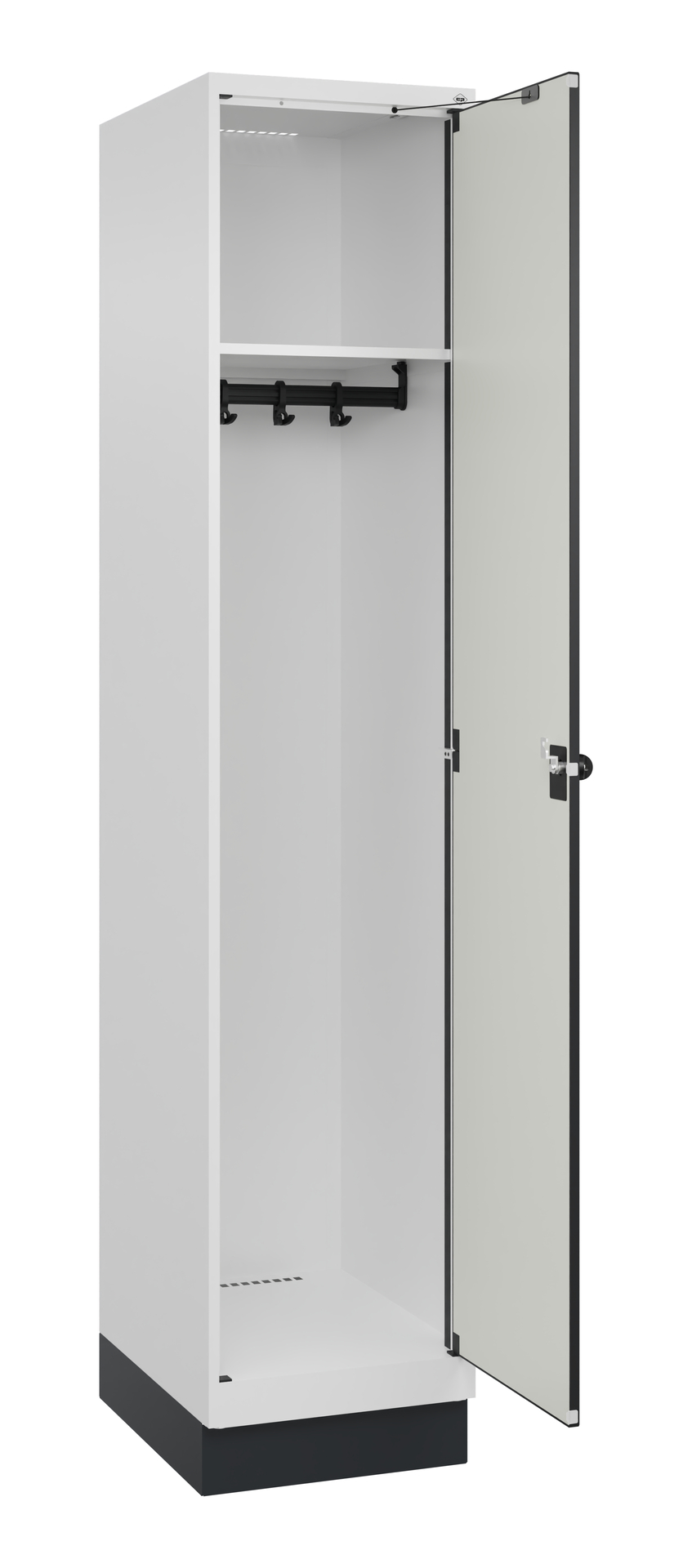 C+P Spind Evolo PLUS, Sockel, 1 Abteil, 1950x400x500mm