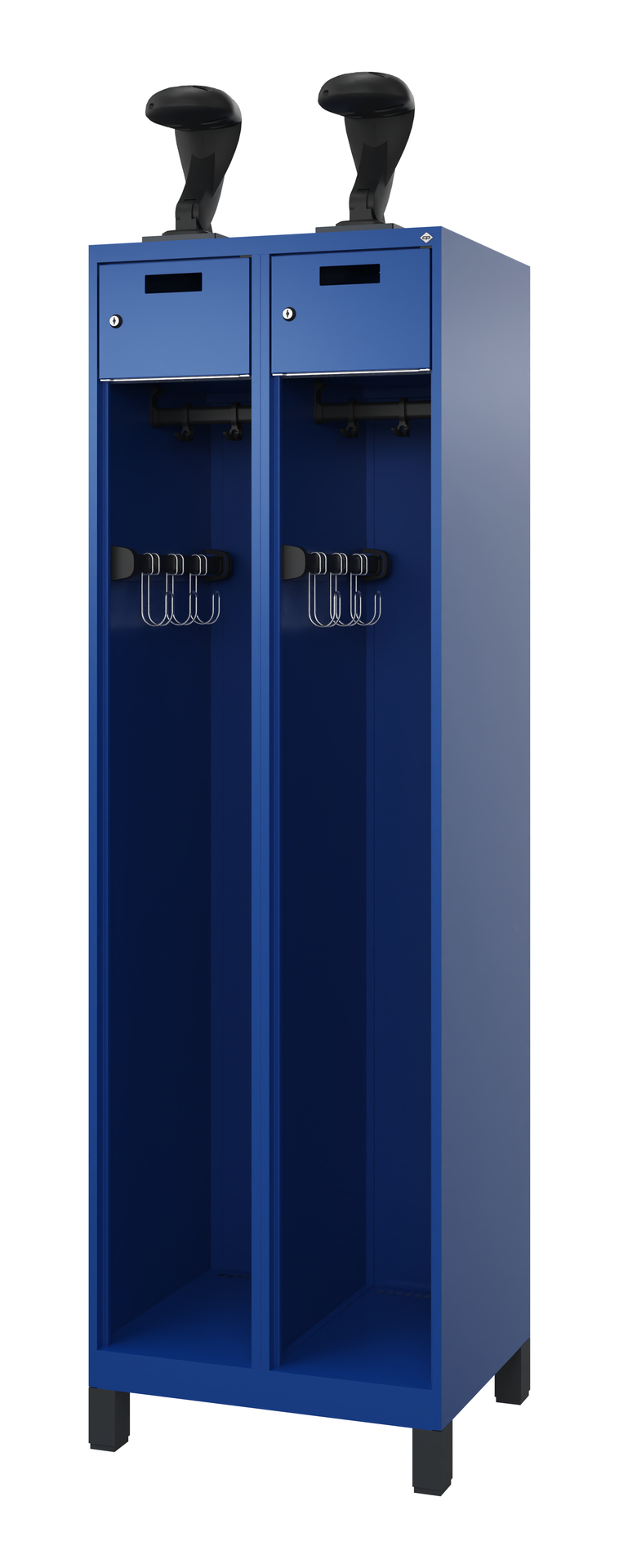 C+P Feuerwehrspind Praktus, 2 Abteile, 1850x600x50