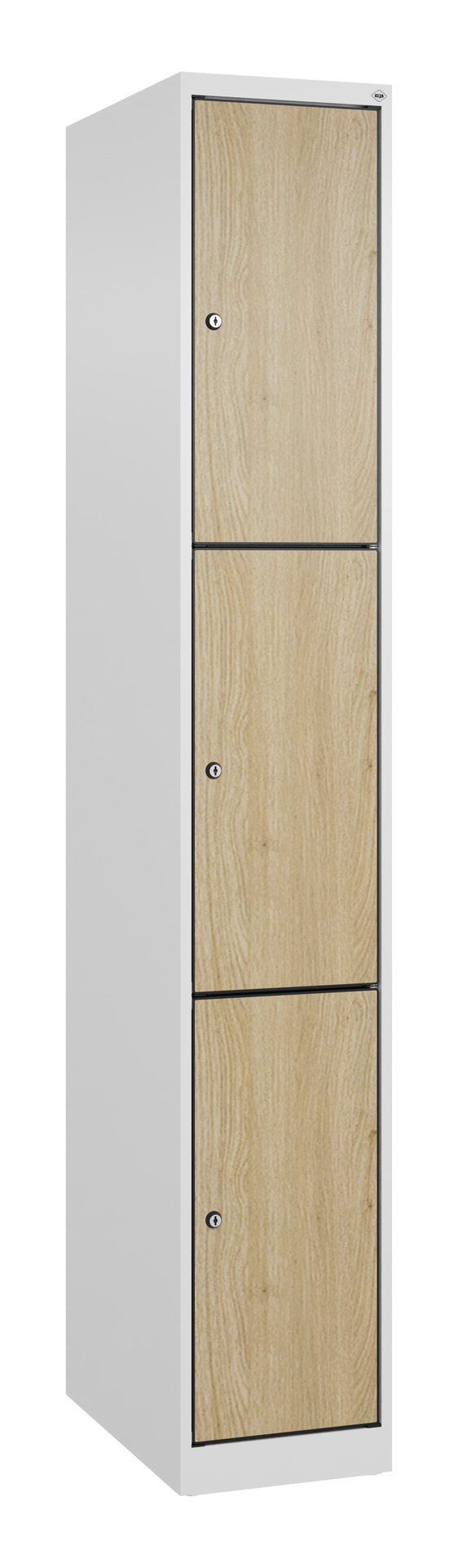 C+P Schlie�fachschrank Evolo PLUS, 3 F�cher, 1850x300x500mm