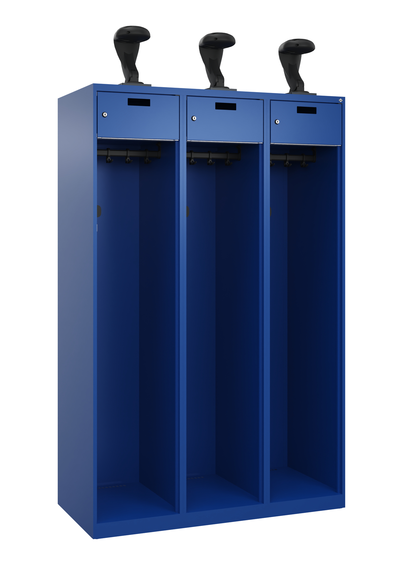 C+P Feuerwehrspind Praktus, 3 Abteile, 1850x1200x5