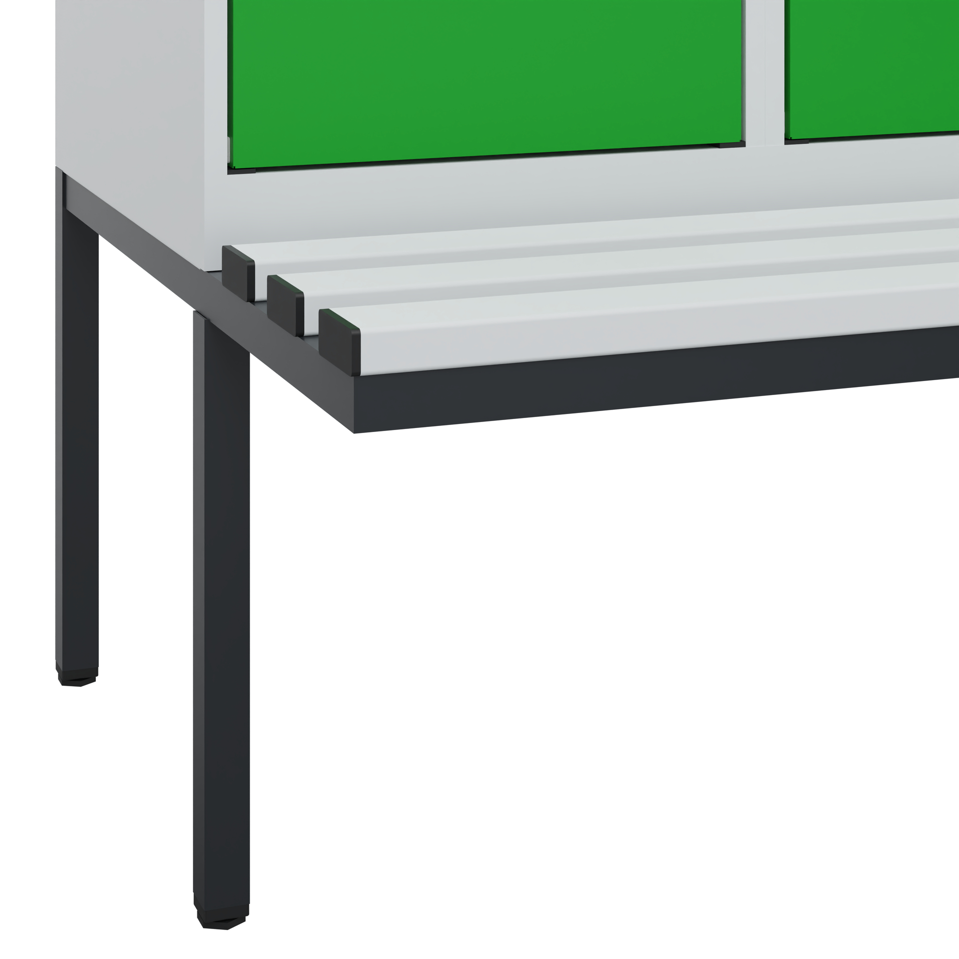 C+P Spind Evolo PLUS, Bank, 1 Abteil, 1950x400x815