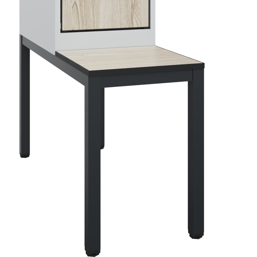 C+P Spind Evolo PLUS, Bank, 1 Abteil, 2120x300x815mm