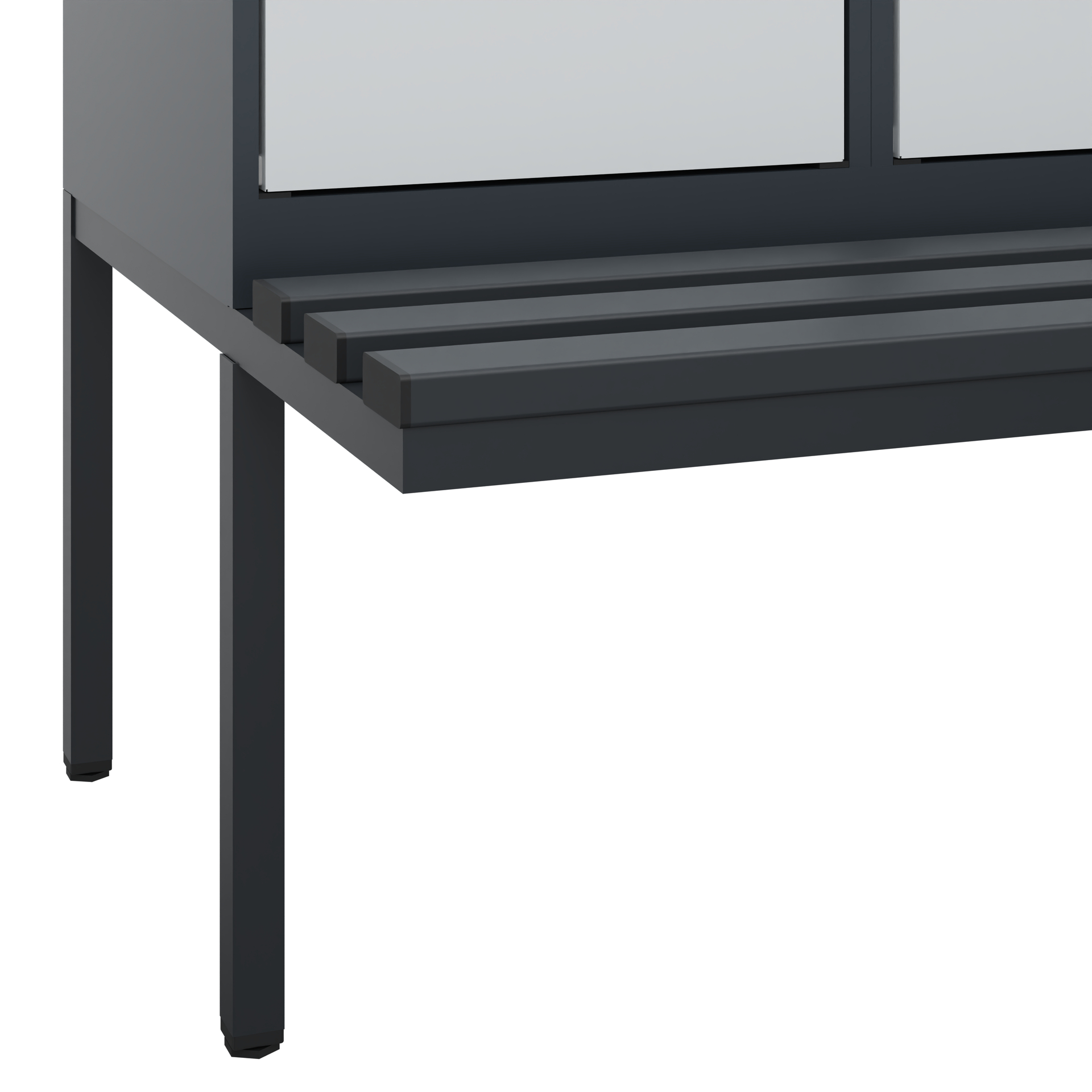 C+P Spind Evolo PLUS, Bank, 2 Abteile, 1950x800x81