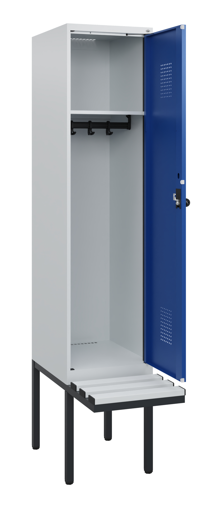 C+P Spind Evolo PLUS, Bank, 1 Abteil, 1950x400x815