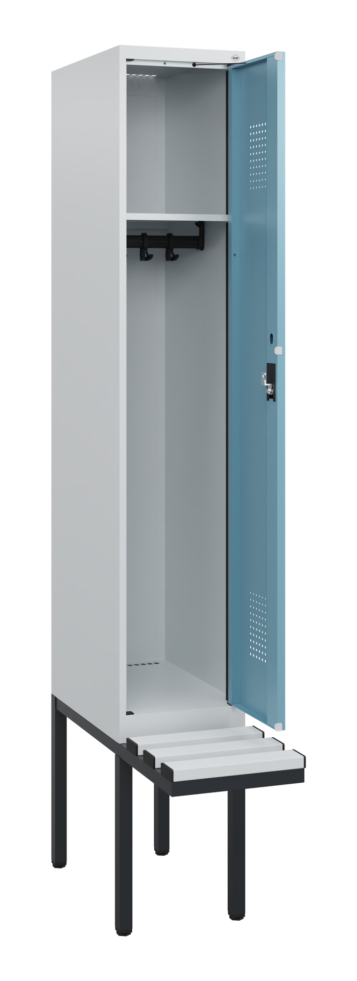 C+P Spind Evolo PLUS, Bank, 1 Abteil, 1950x300x815