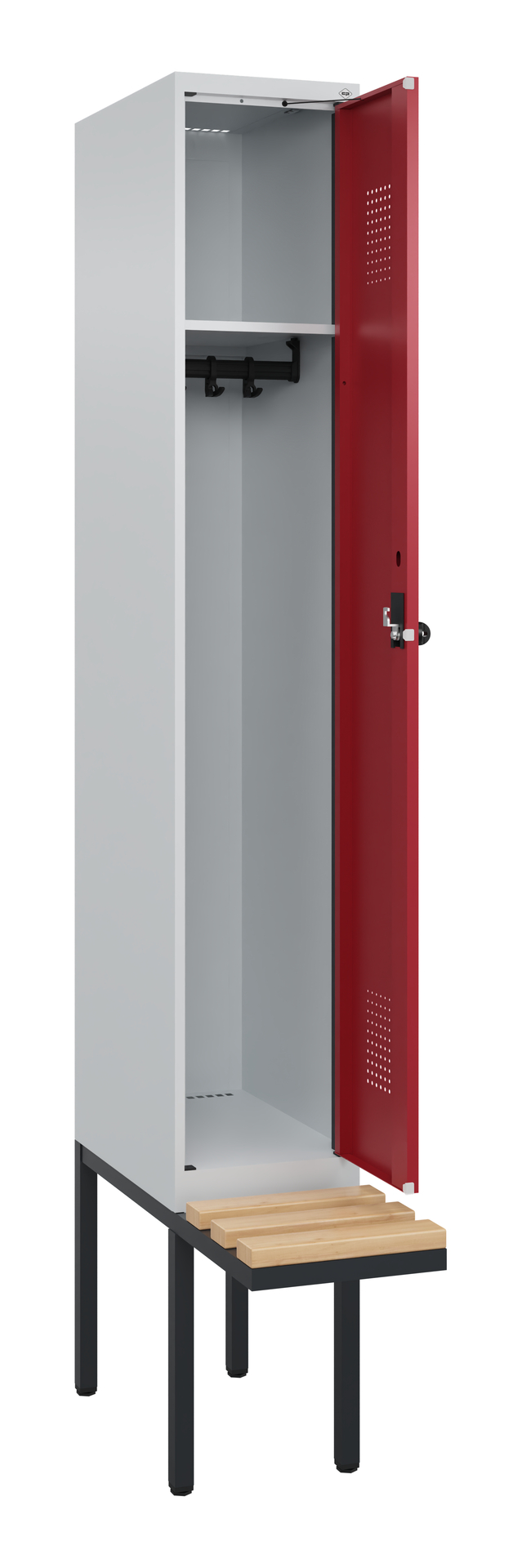 C+P Spind Evolo PLUS, Bank, 1 Abteile, 2120x300x81