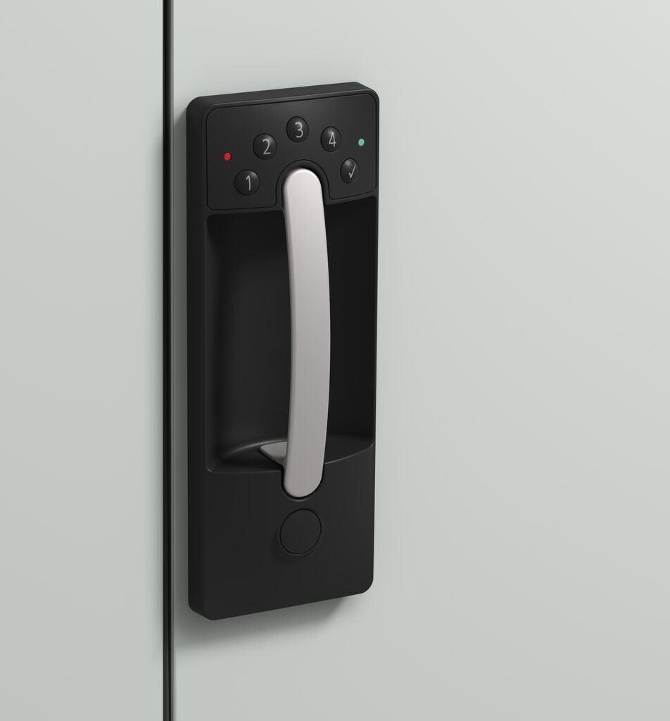C+P Ergo-Lock handgreepsluiting met pincode