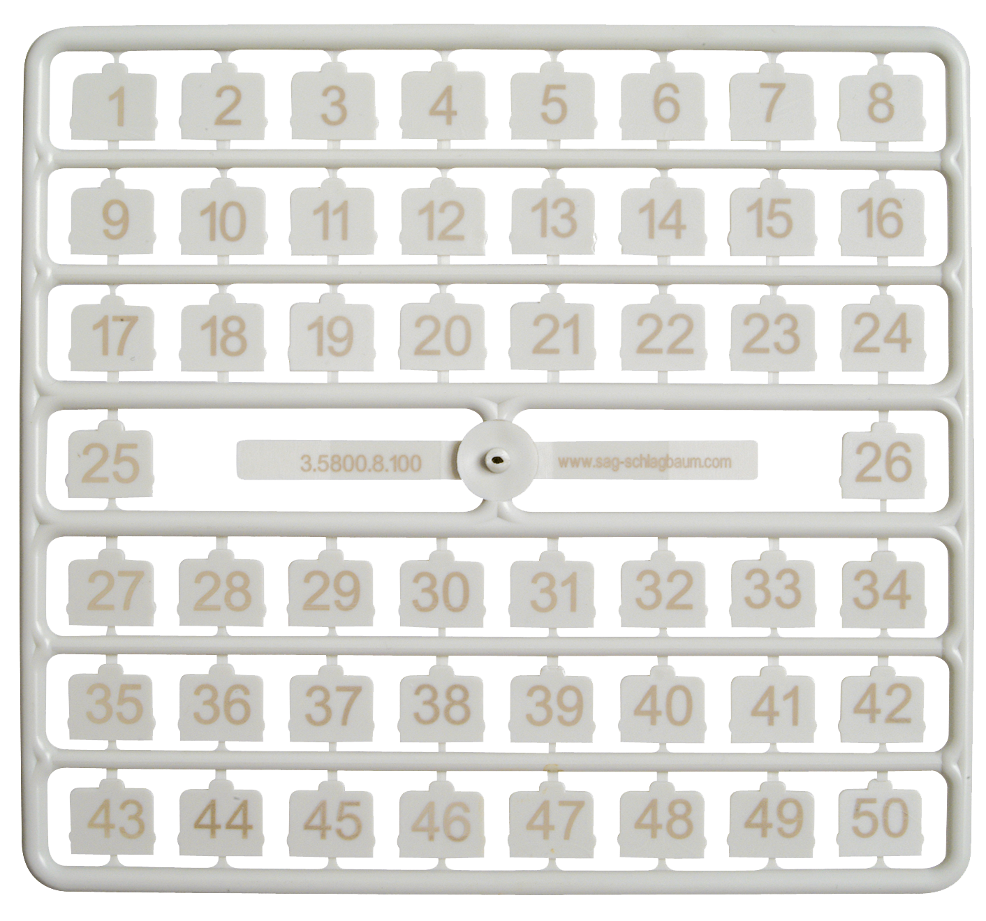 Nummerset SAFE-O-MAT®