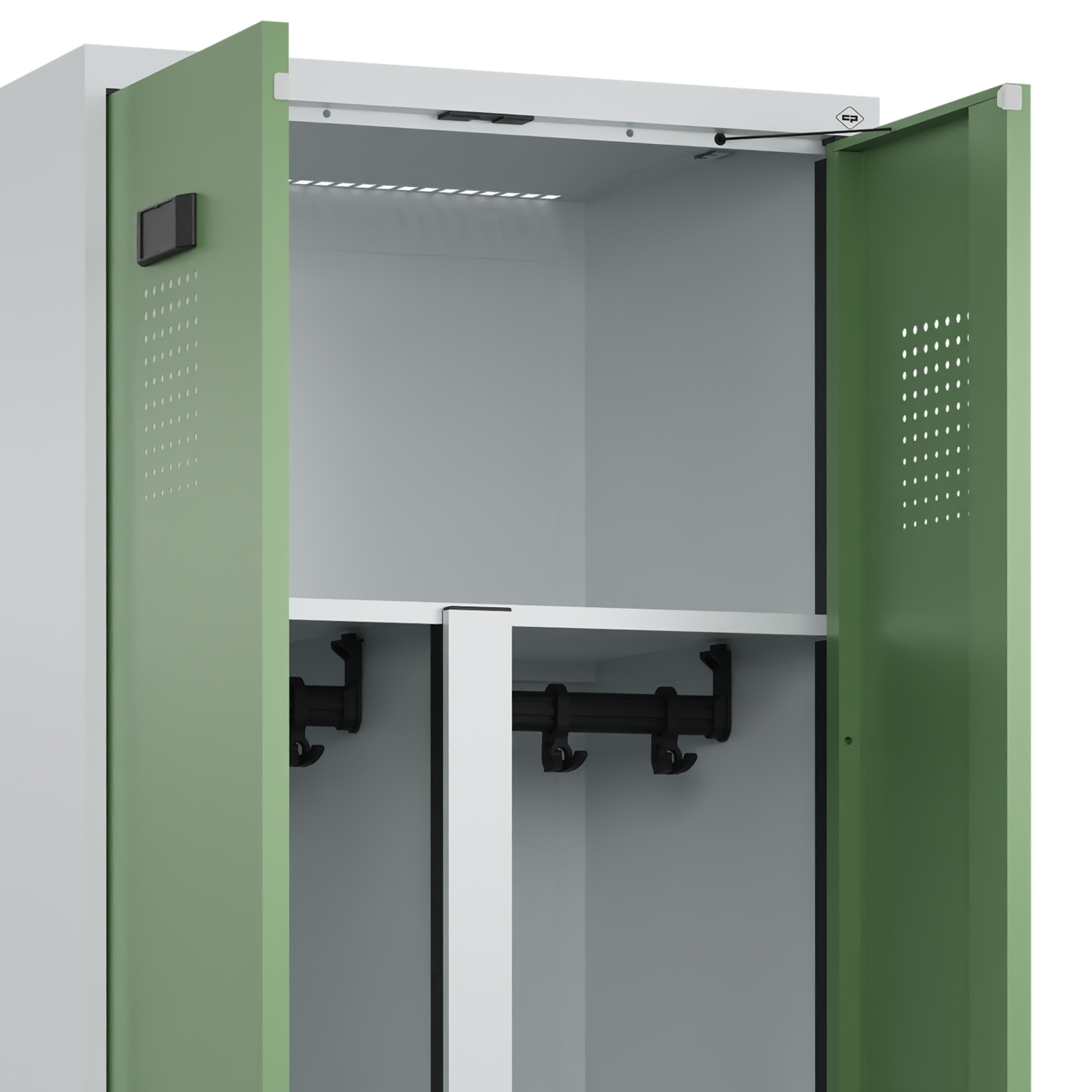 C+P PSA Doppel-Spind Evolo PLUS, Gestell, 4 Abteil