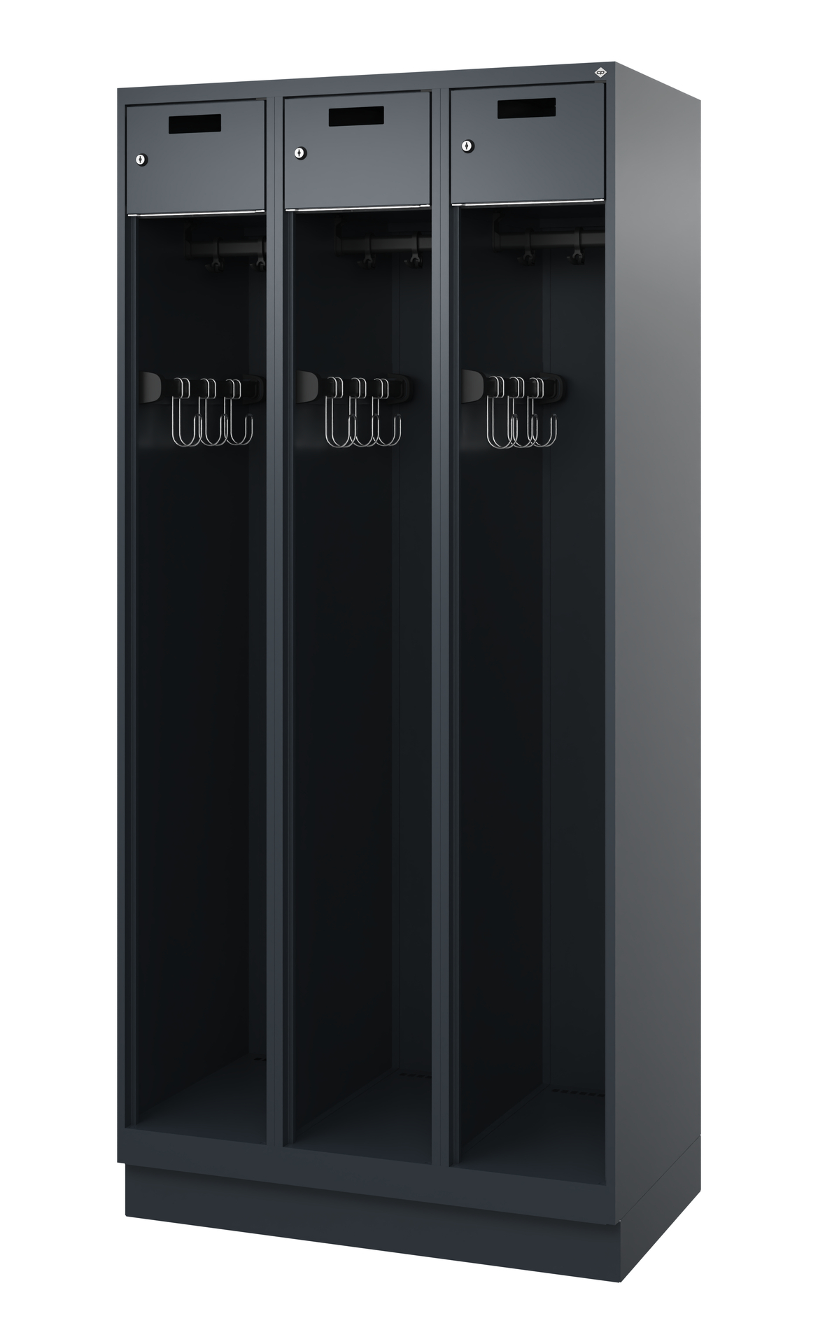 C+P Feuerwehrspind Praktus, 3 Abteile, 1850x900x50