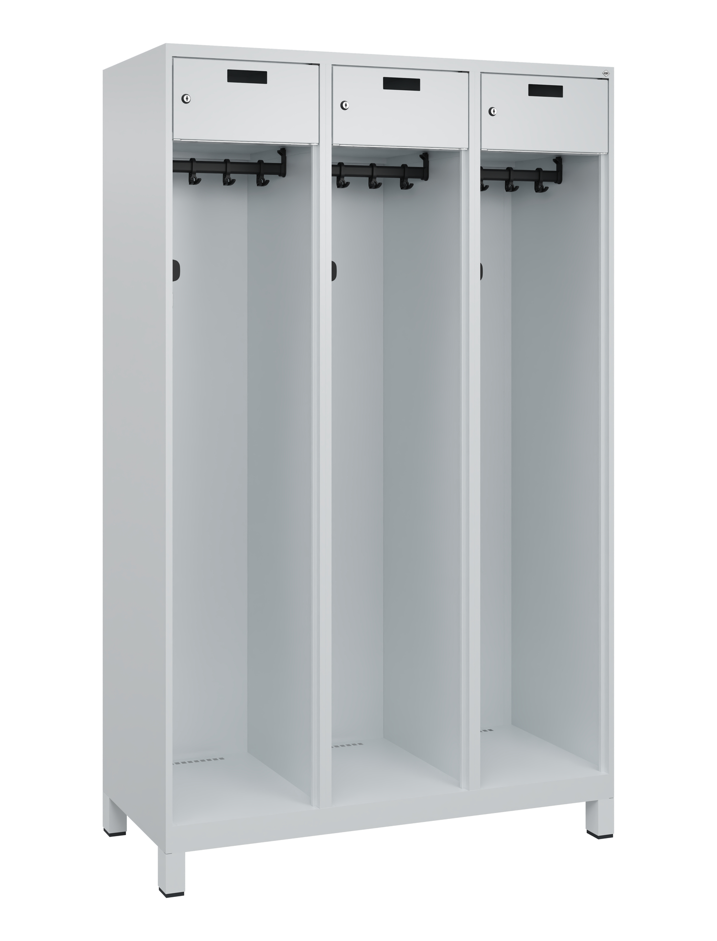 C+P Feuerwehrspind Praktus, 3 Abteile, 1850x1200x5