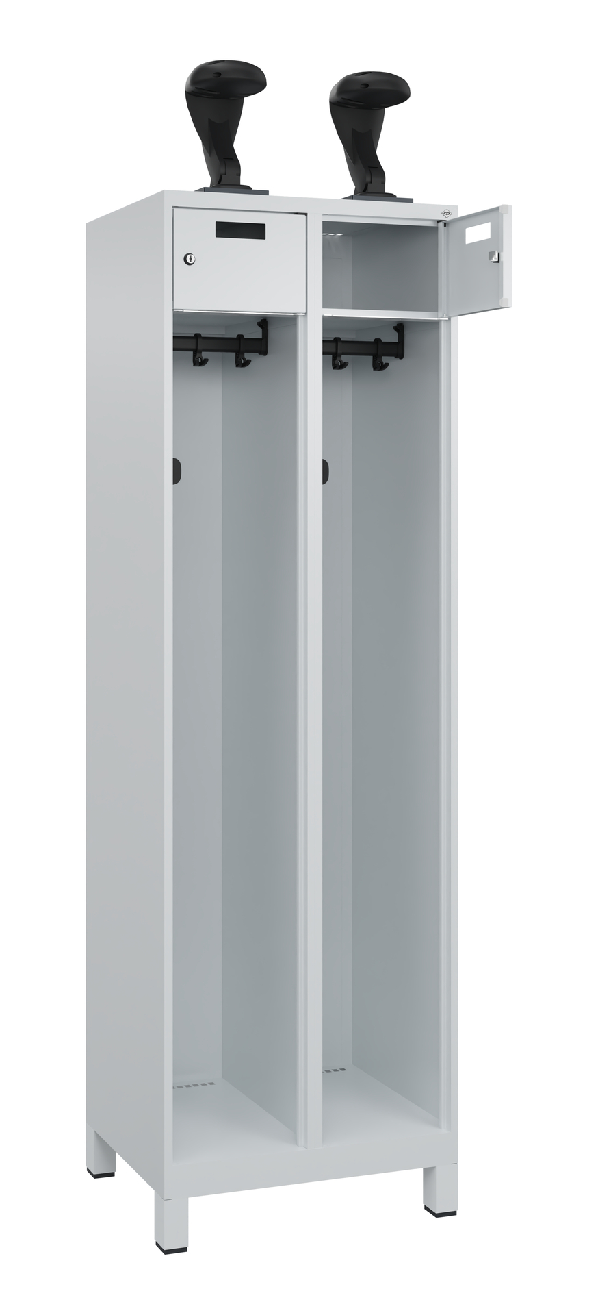 C+P Feuerwehrspind Praktus, 2 Abteile, 1850x600x50