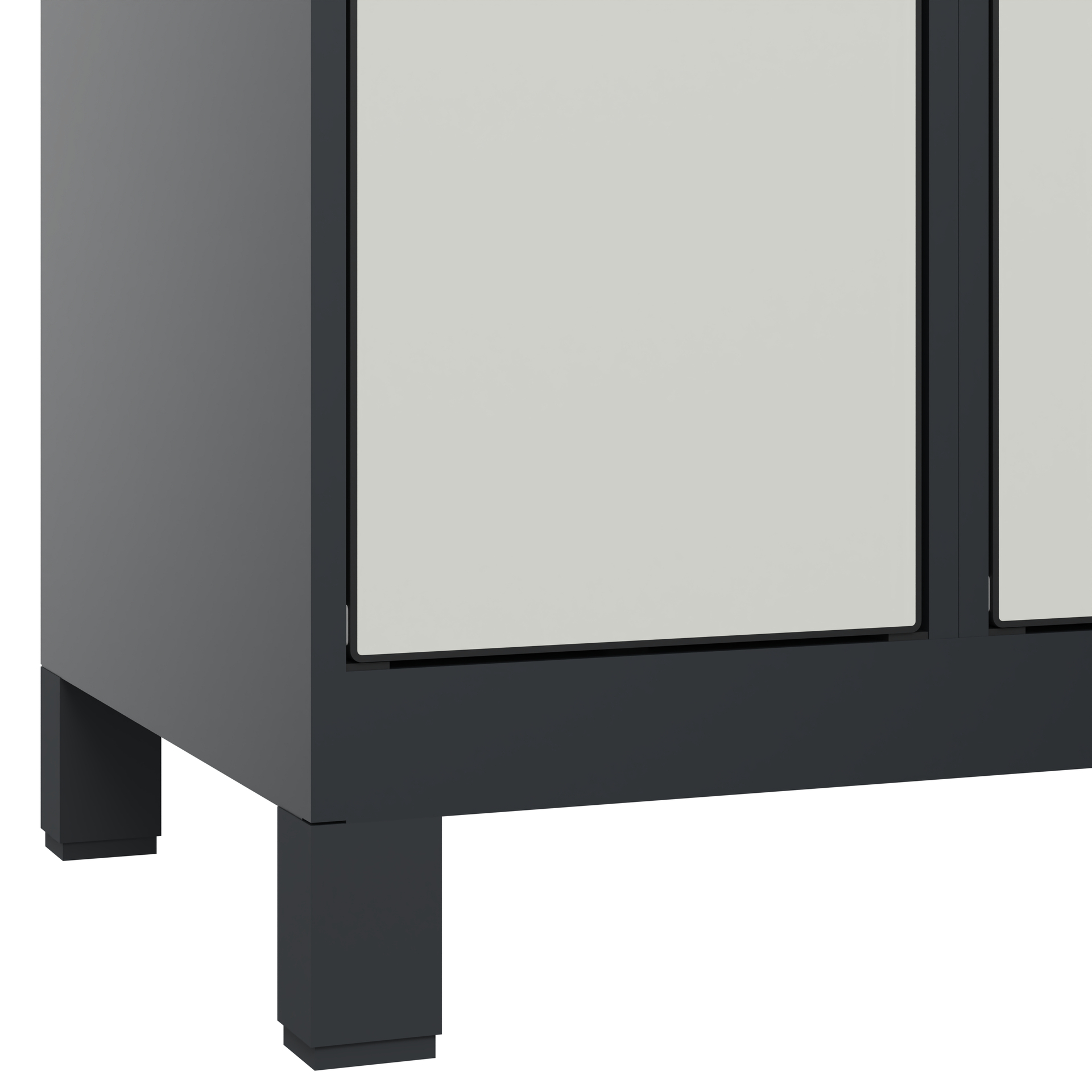 C+P Schlie�fachschrank Evolo PLUS, F��e, 12 F�cher, 1950x600x500mm