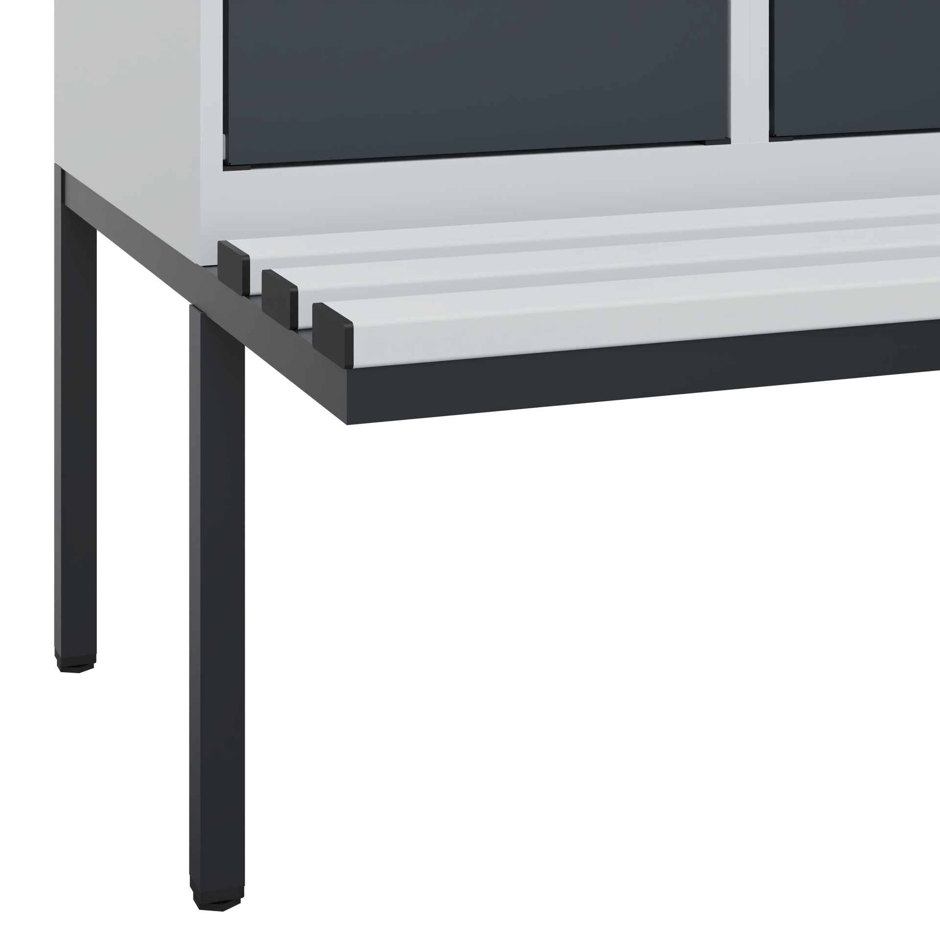 C+P Spind Evolo PLUS, Bank, 3 Abteile, 2120x1200x8