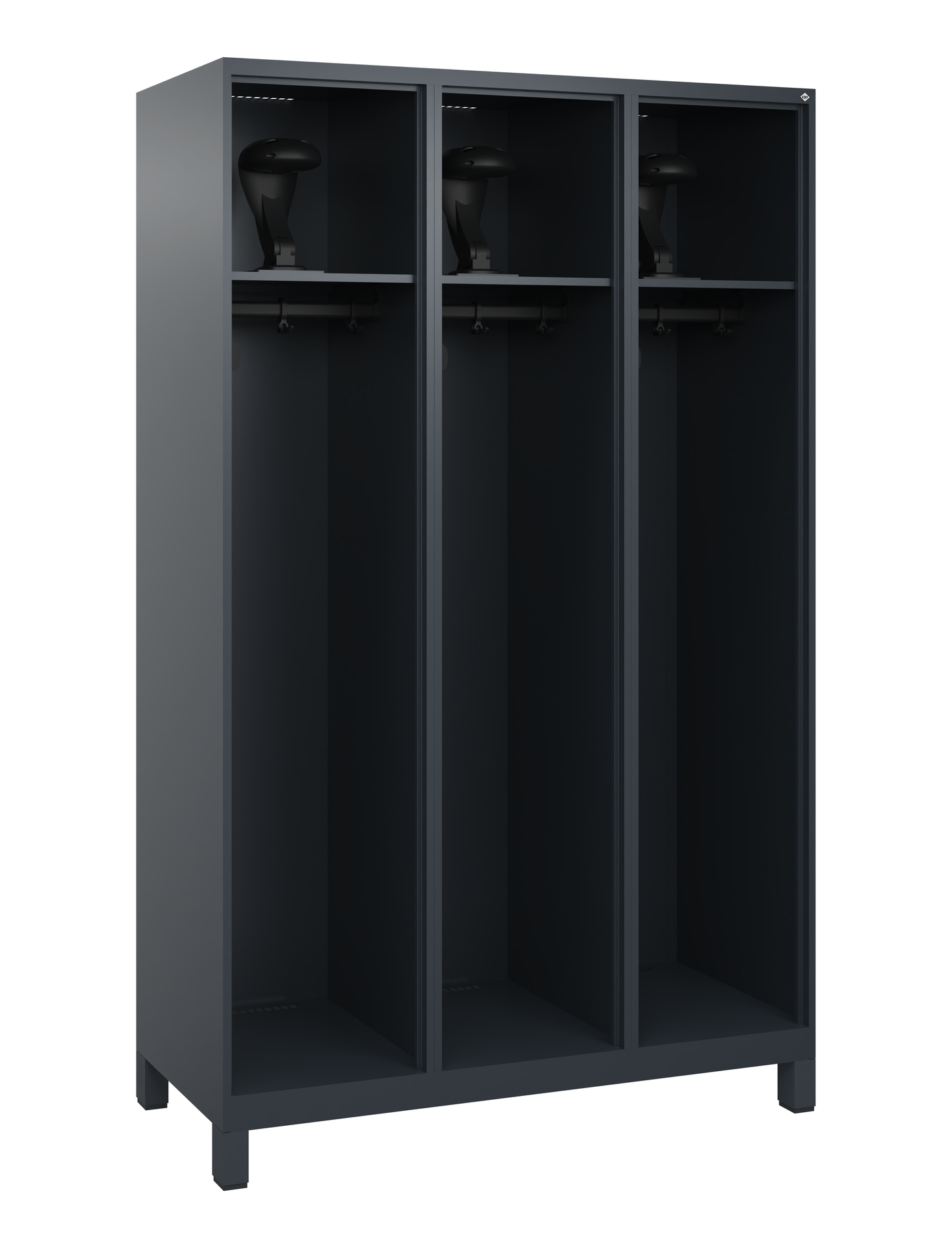 C+P Feuerwehrspind Expert, 4 Abteile, 1850x1200x50