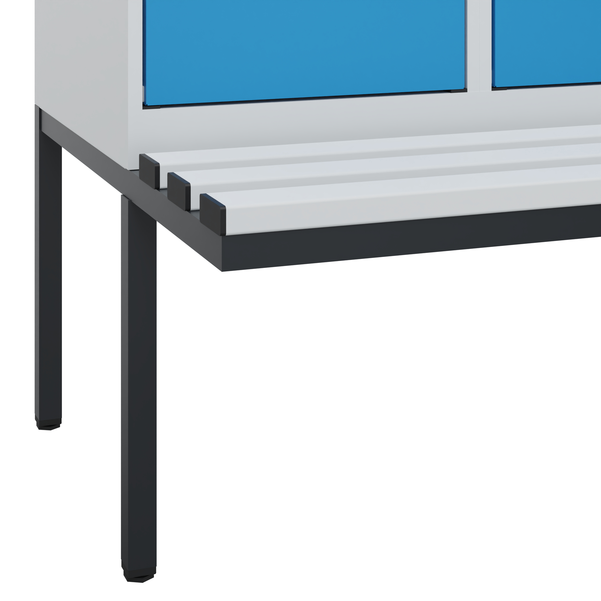 C+P Spind Evolo PLUS, Bank, 3 Abteile, 2120x1200x8