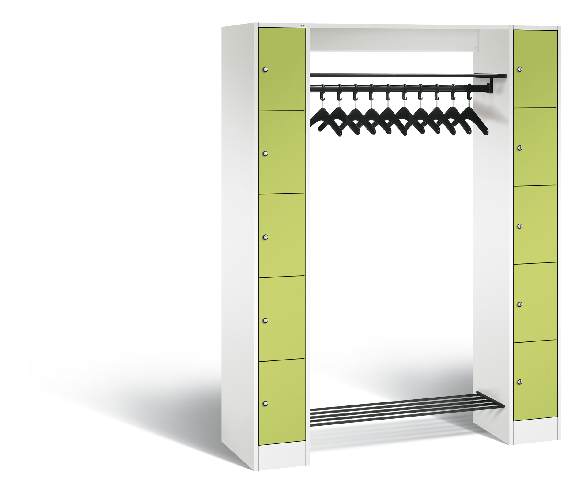 C+P Offene Garderobe, H1950xB1430xT480mm