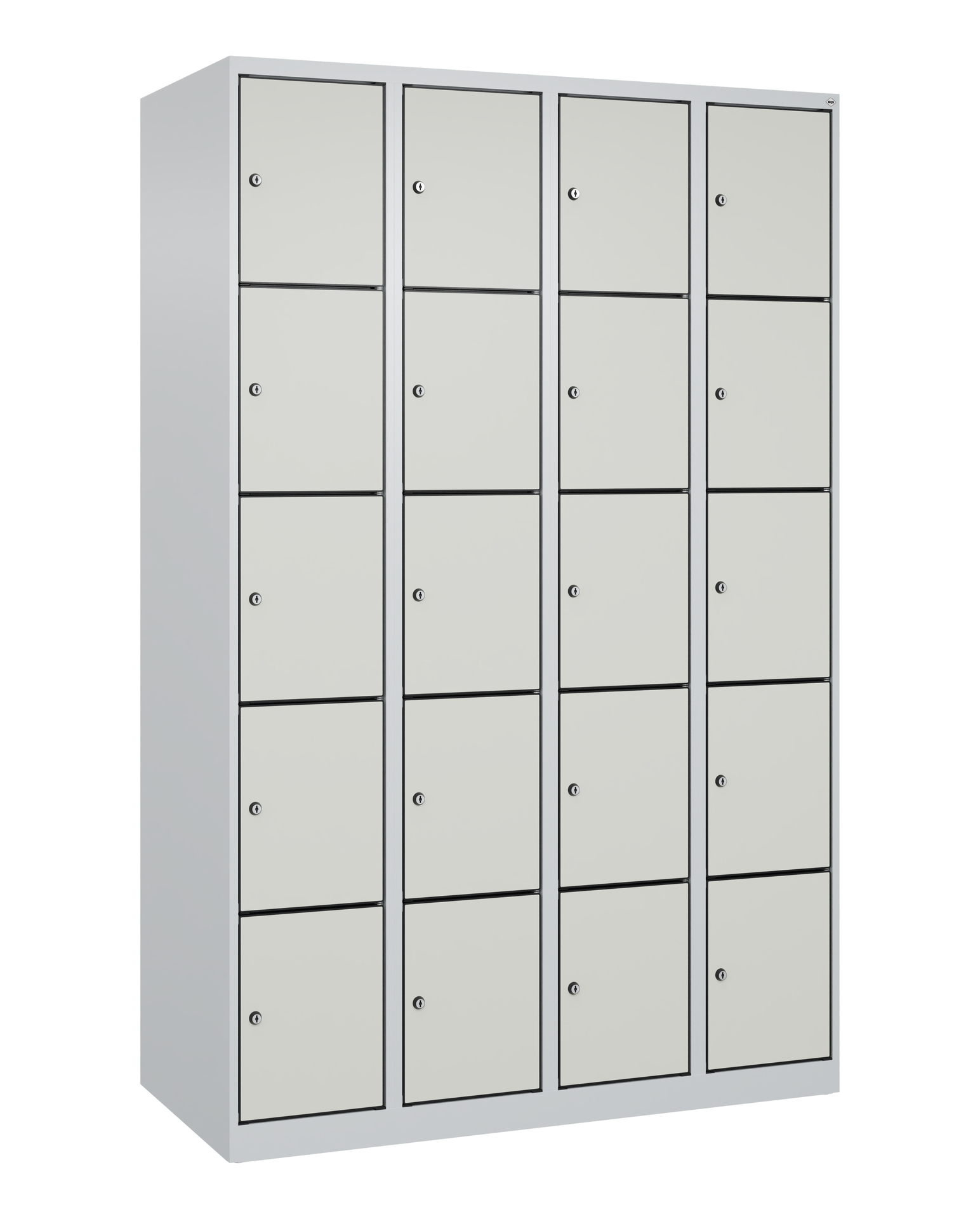 C+P Schlie�fachschrank Evolo PLUS, 20 F�cher, 1850x1200x500mm