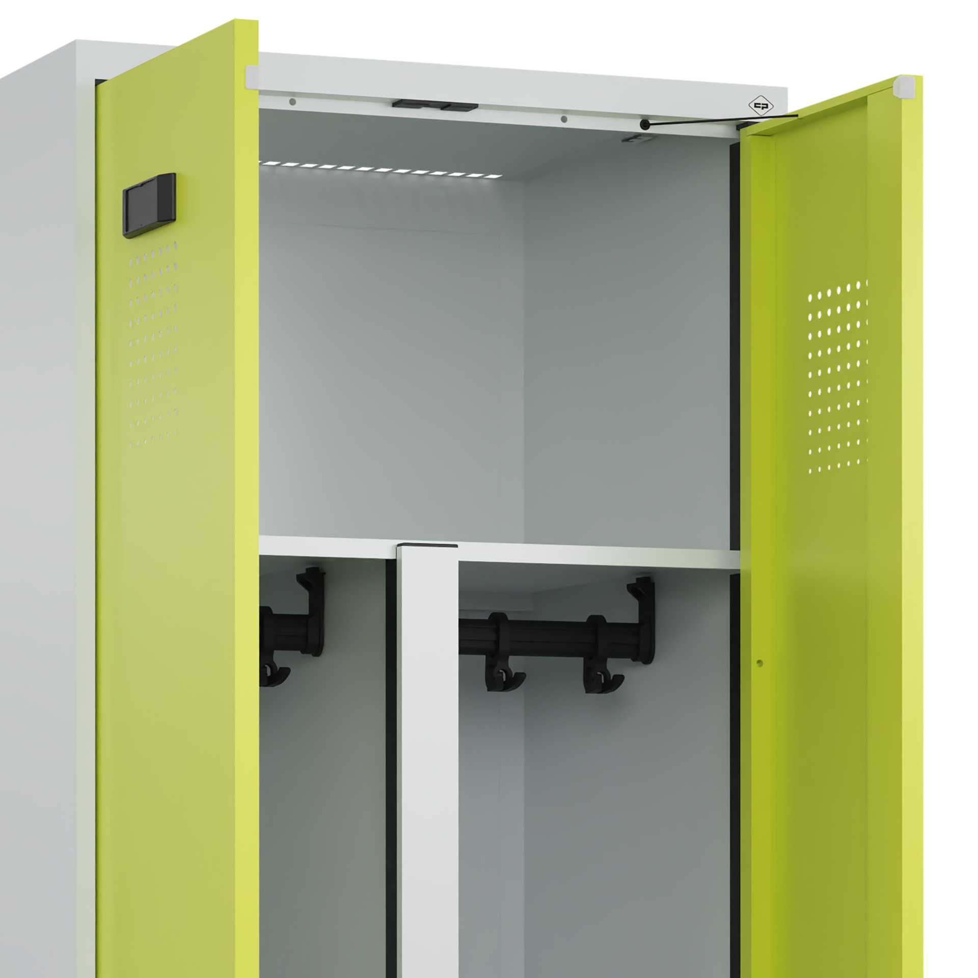 C+P PSA Doppel-Spind Evolo PLUS, Gestell, 4 Abteil