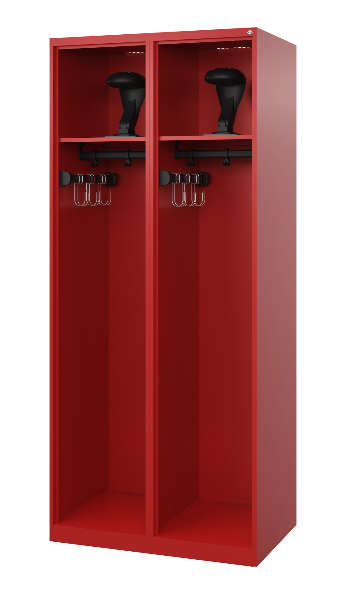 C+P Feuerwehrspind Expert, 2 Abteile, 1850x800x500