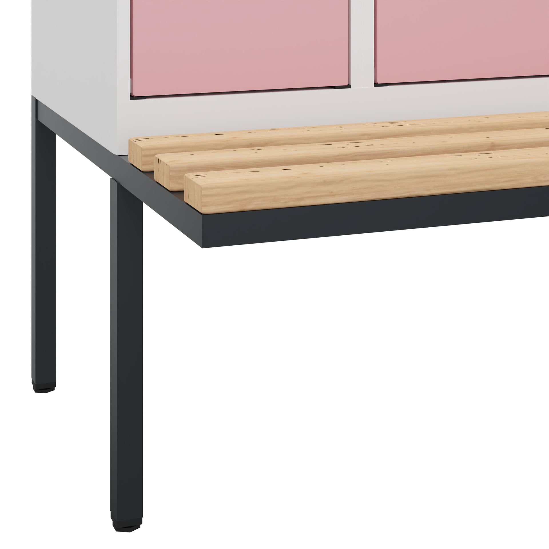 C+P Spind Evolo PLUS, Bank, 2 Abteil, 2120x600x815