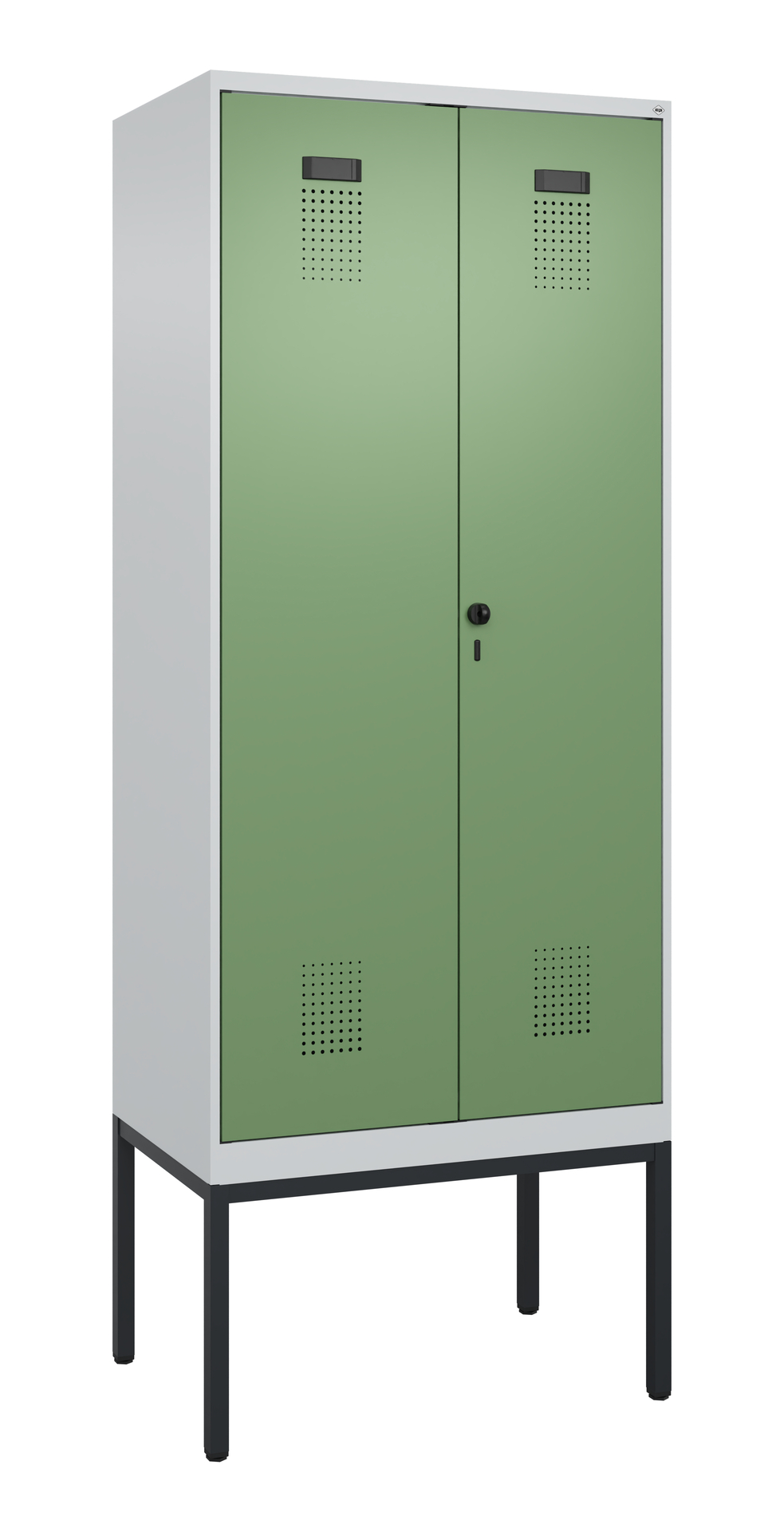 C+P PSA Doppel-Spind Evolo PLUS, Gestell, 2 Abteil