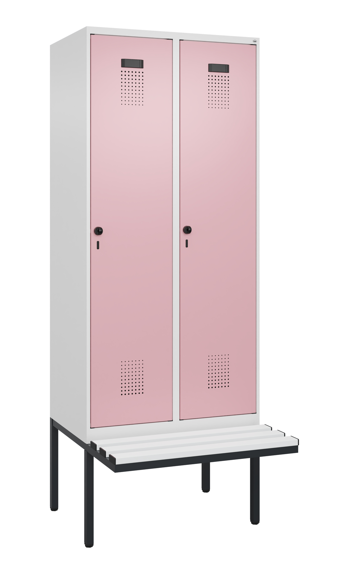 C+P Spind Evolo PLUS, Bank, 2 Abteile, 2120x800x81