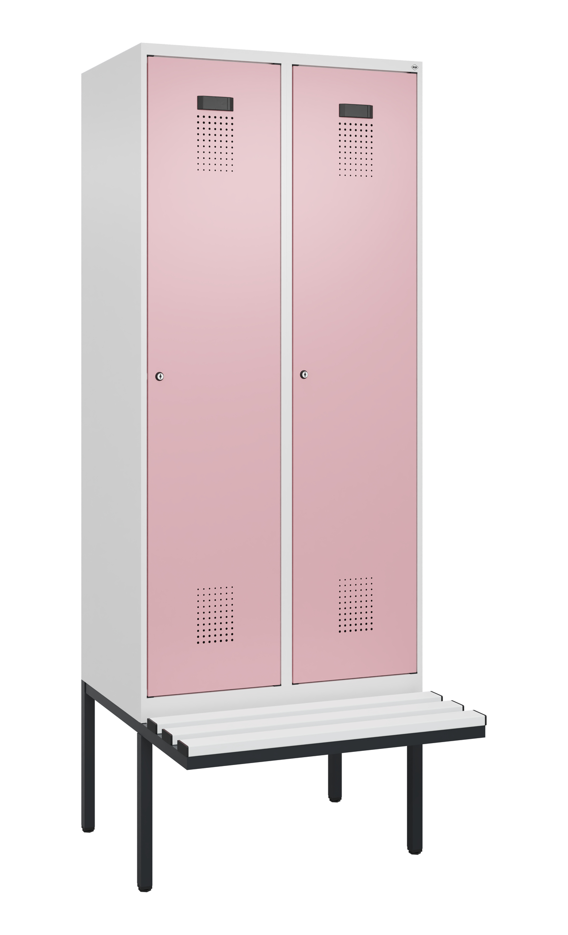 C+P Spind Evolo PLUS, Bank, 2 Abteile, 2120x800x81
