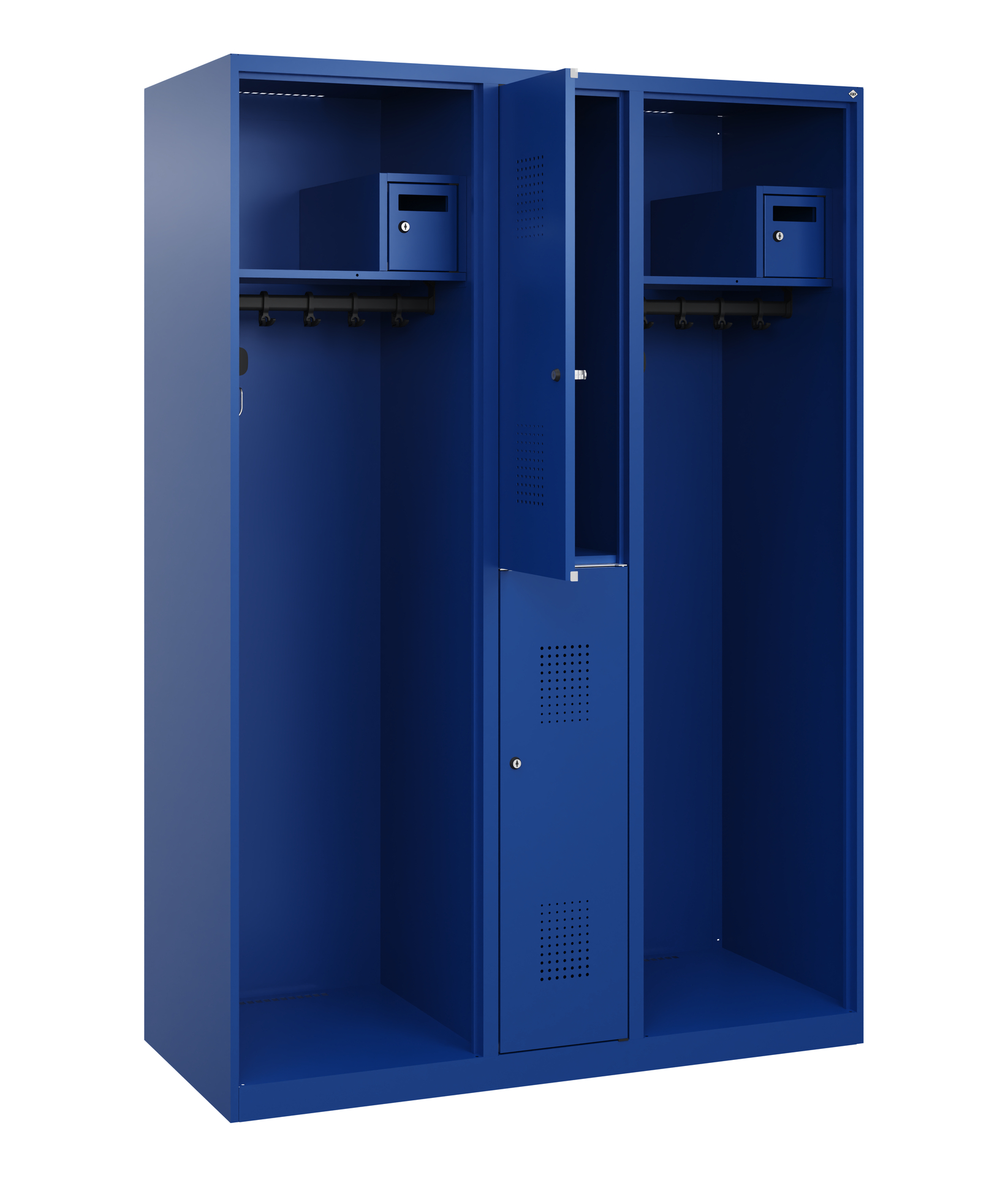 C+P Feuerwehrspind Maxi, 2 Fächer, 1850x1300x500mm