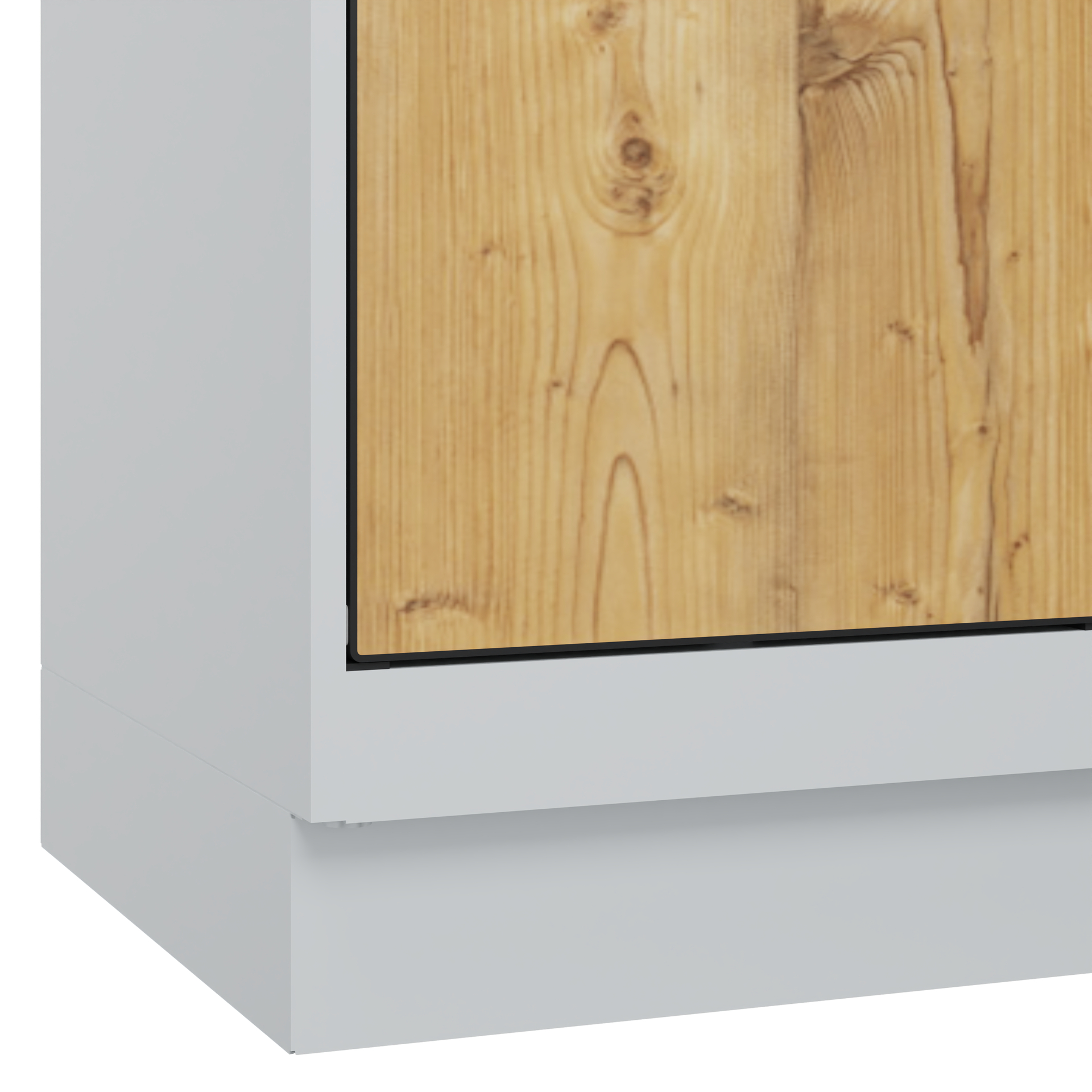 C+P Schlie�fachschrank Evolo PLUS, Sockel, 15 F�cher, 1950x1200x500mm