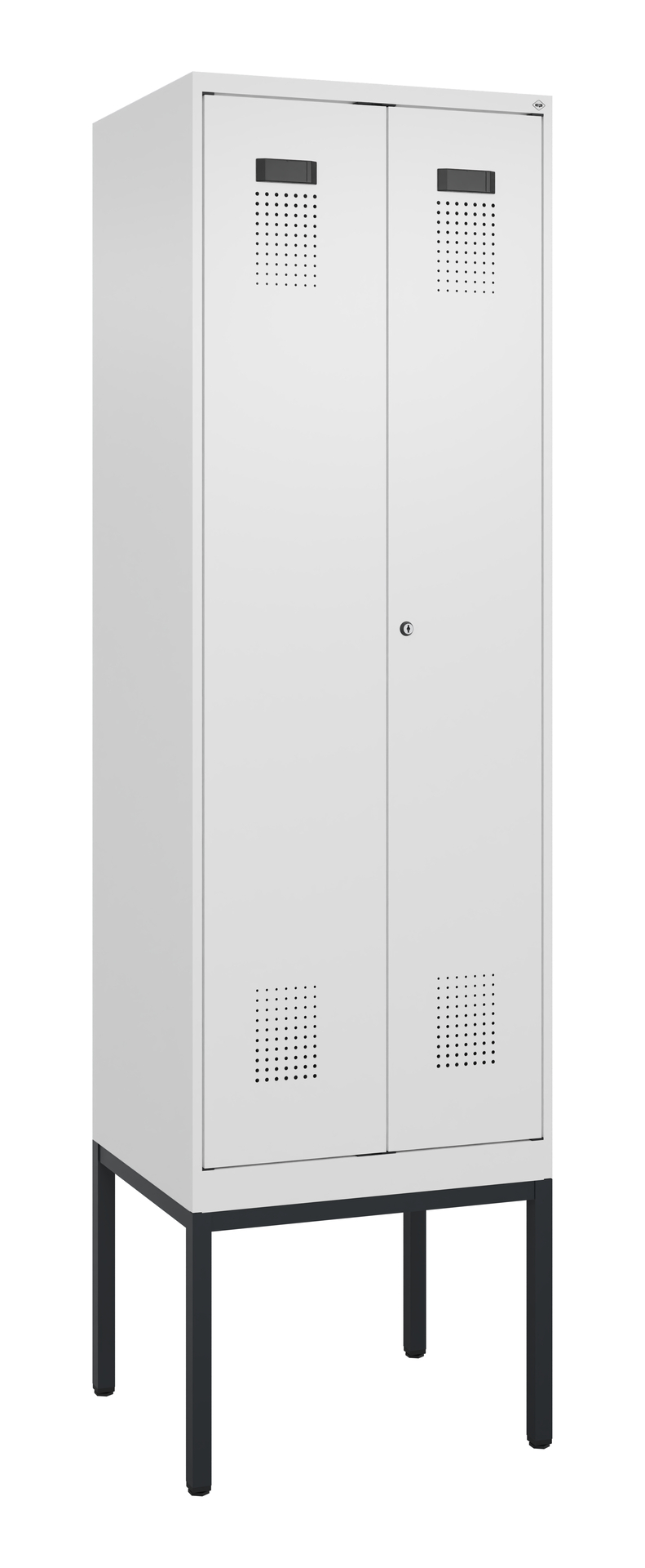 C+P PSA Doppel-Spind Evolo PLUS, Gestell, 2 Abteil