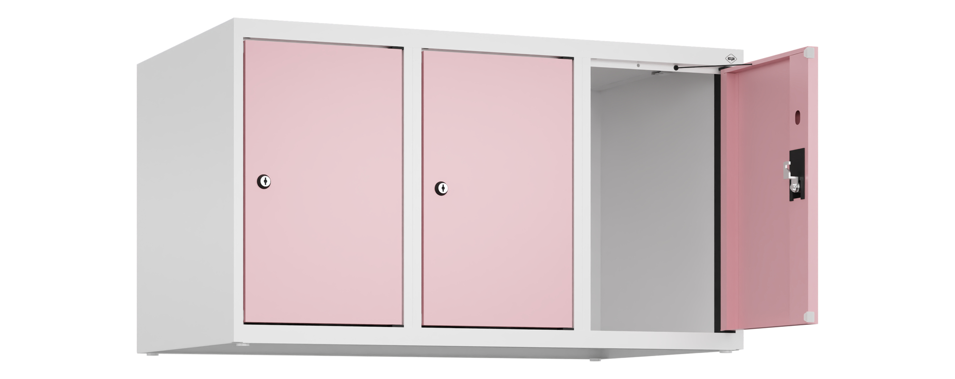 C+P Aufsatzschrank Evolo PLUS, 3 Abteile, 500x900x