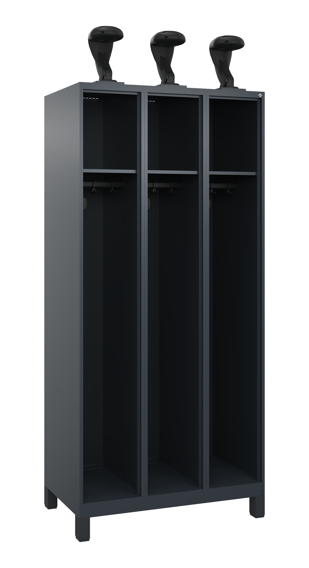 C+P Feuerwehrspind Expert, 3 Abteile, 1850x900x500