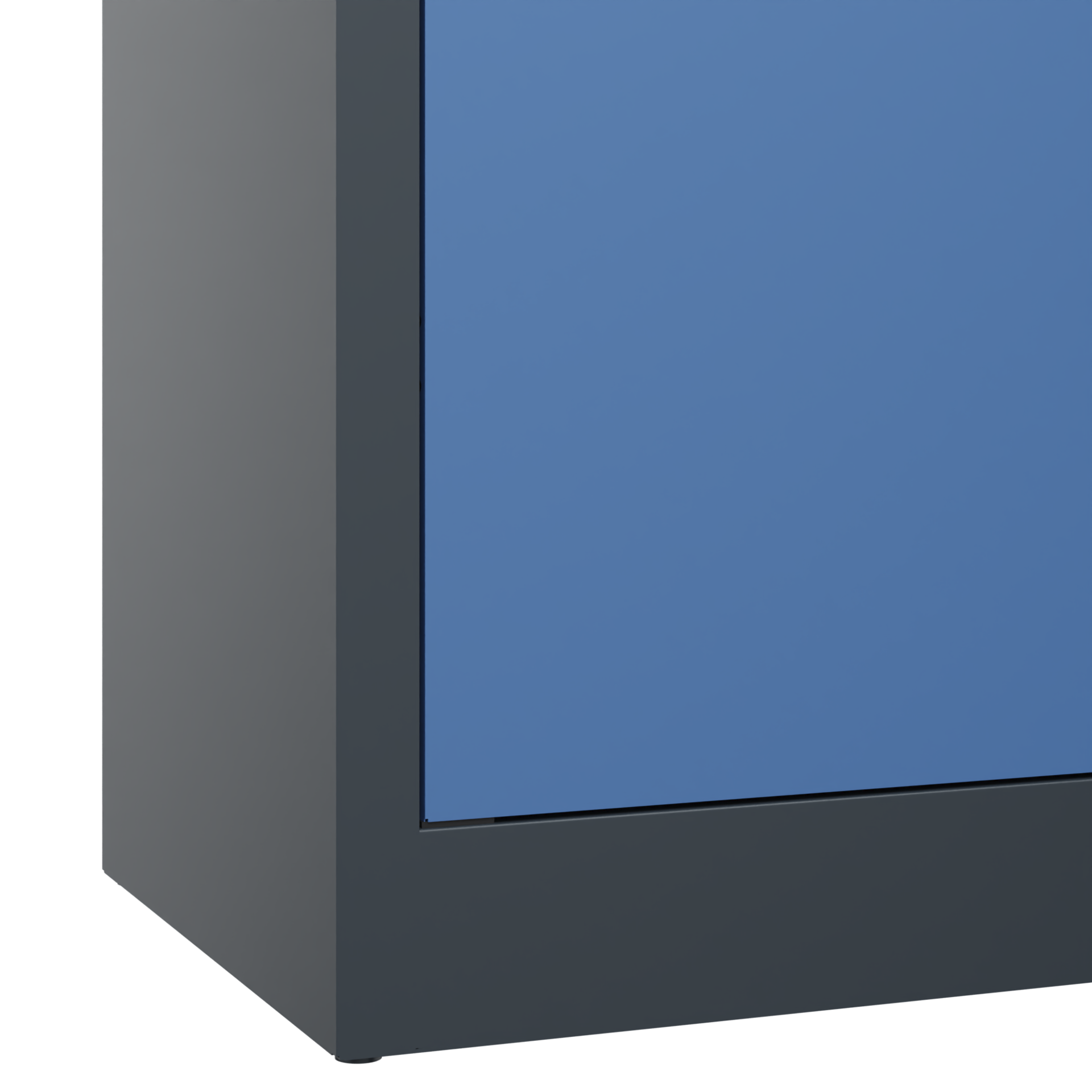 C+P Büroschrank, Acurado, 1950x1500x400mm, 7016/5023