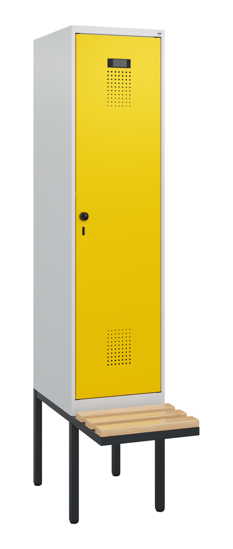 C+P Spind Evolo PLUS, Bank, 1 Abteil, 1950x400x815
