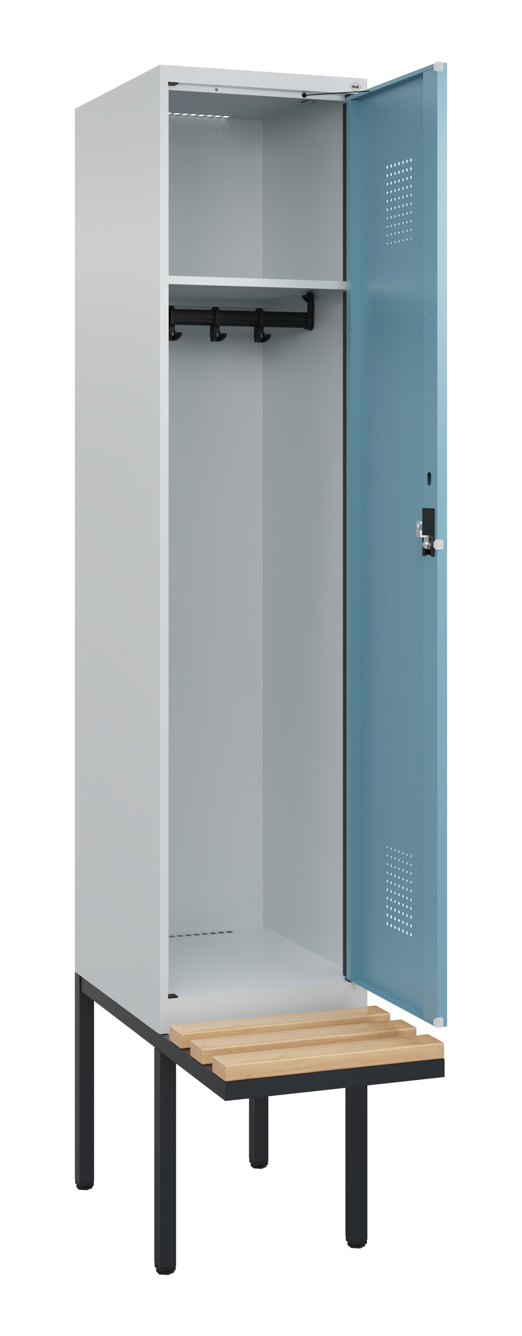 C+P Spind Evolo PLUS, Bank, 1 Abteile, 2120x400x81