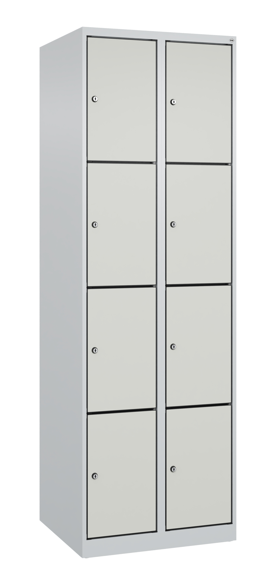 C+P Schlie�fachschrank Evolo PLUS, 8 F�cher, 1850x600x500mm
