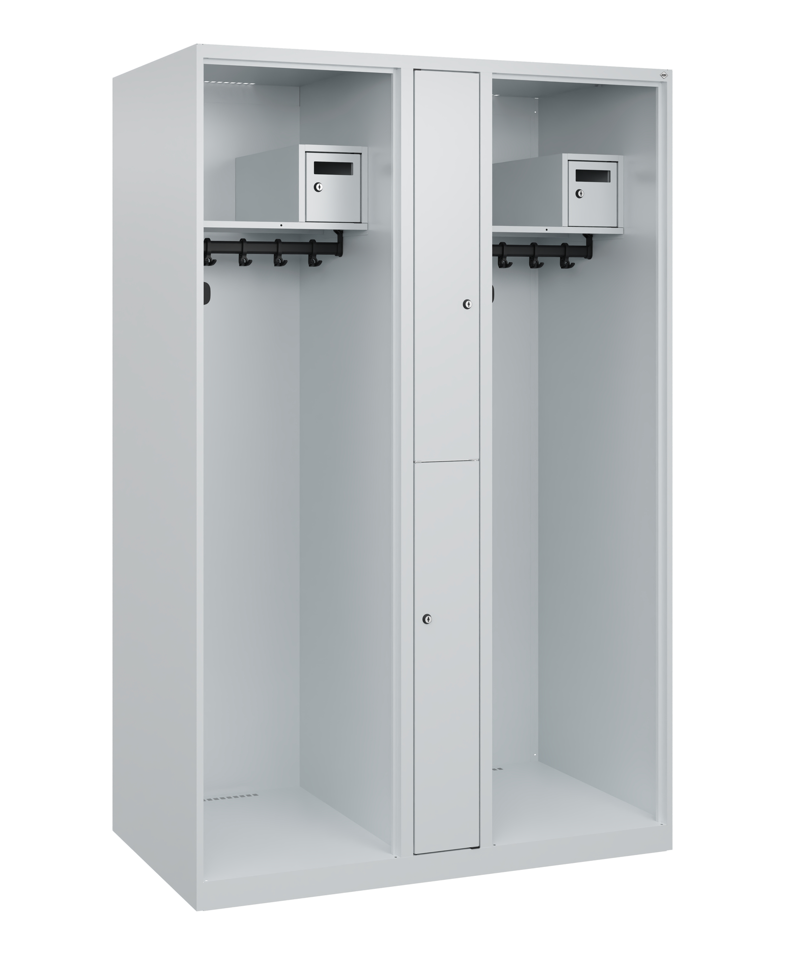 C+P Feuerwehrspind Maxi, 2 Fächer, 1850x1200x600mm