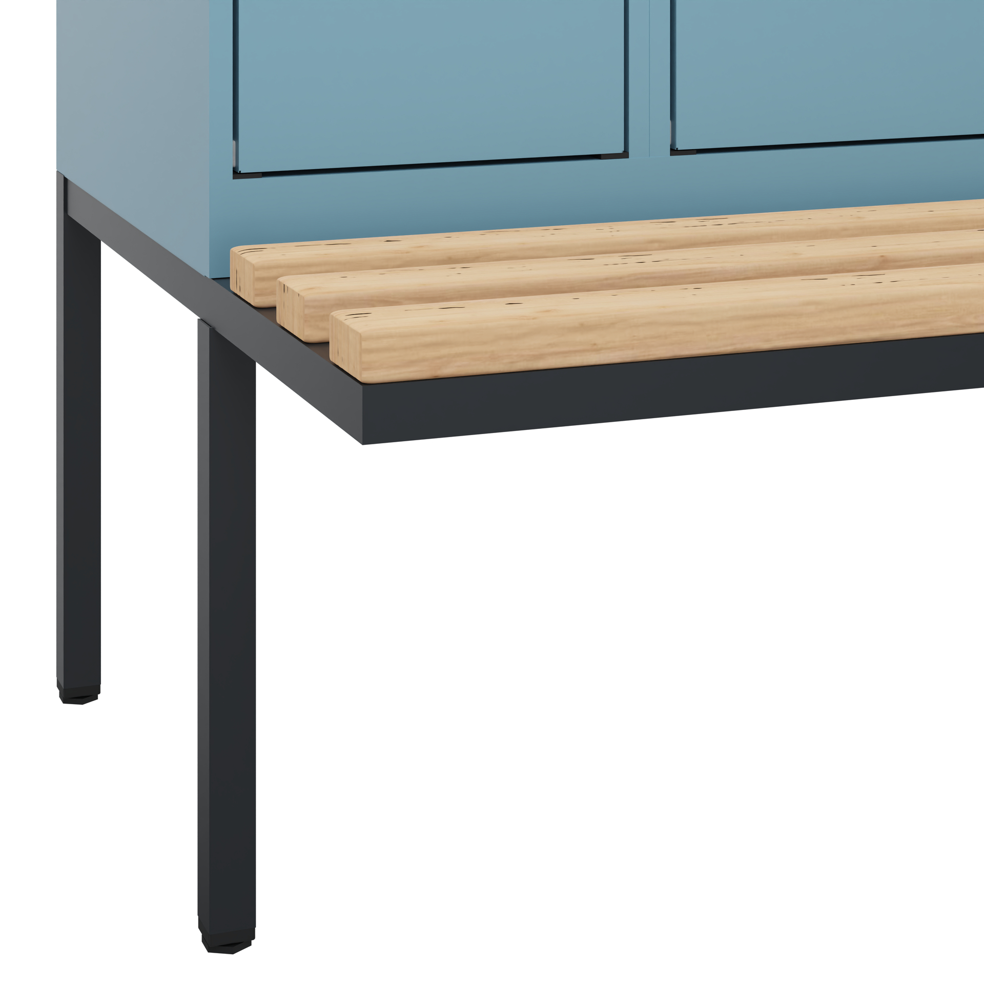 C+P Spind Evolo PLUS, Bank, 4 Abteile, 1950x1200x8