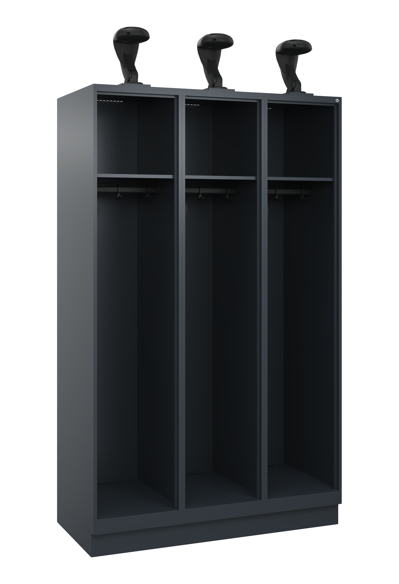 C+P Feuerwehrspind Expert, 4 Abteile, 1850x1200x50