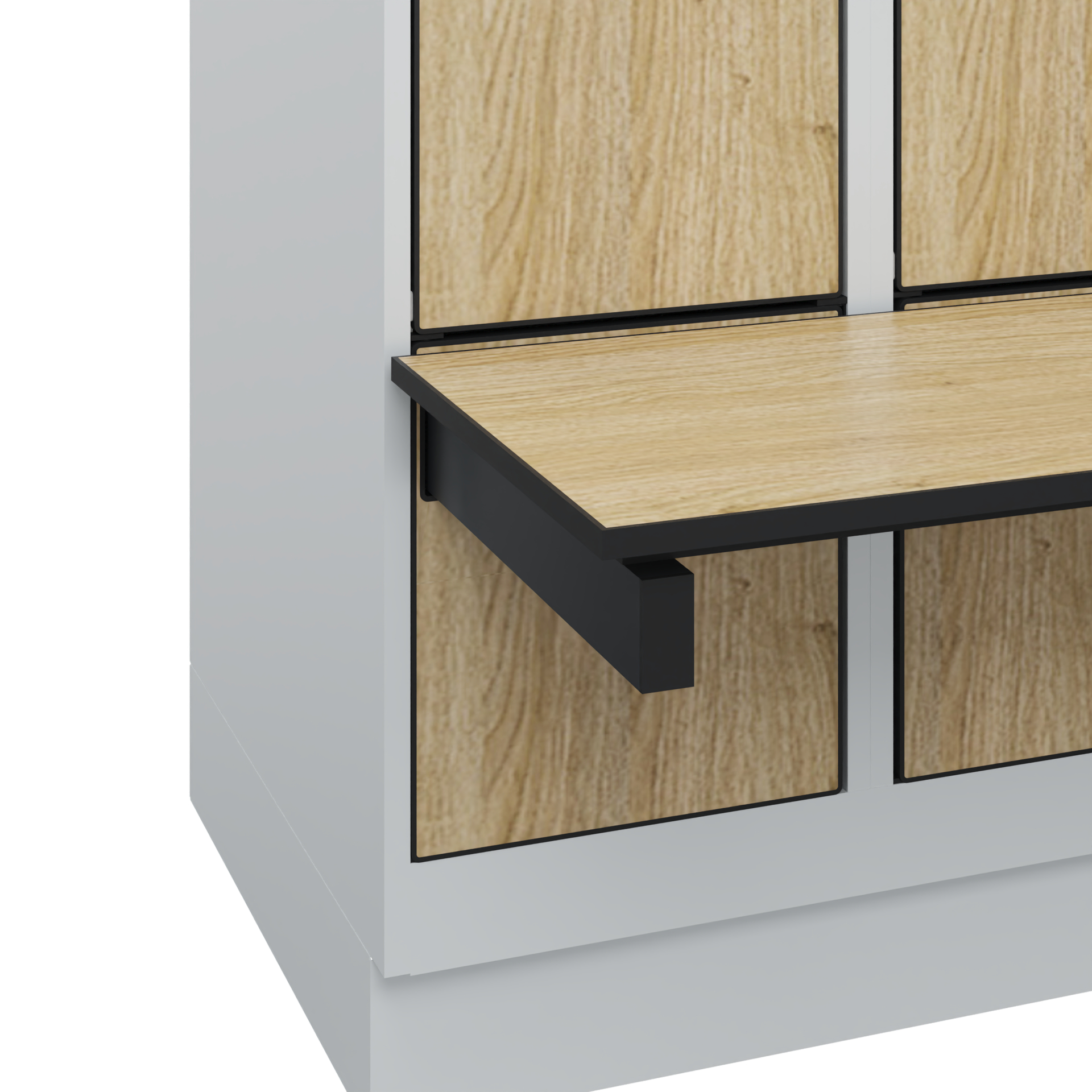 C+P Spind Evolo PLUS, Bank, 3 Abteile, 1950x900x815mm