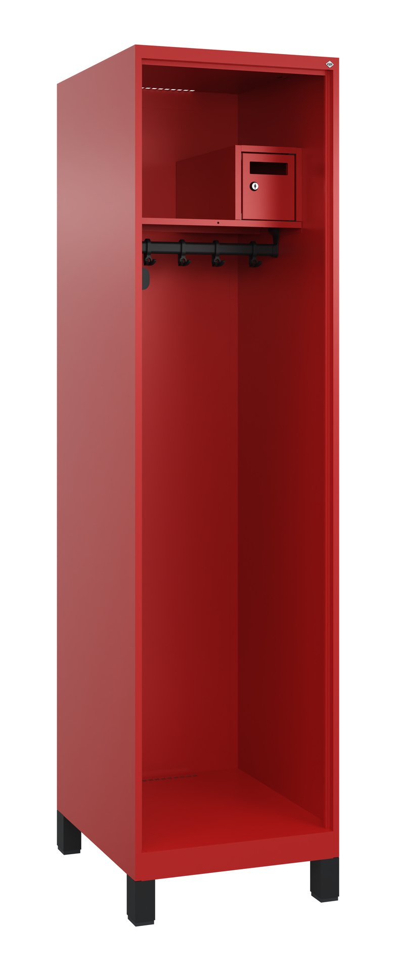 C+P Feuerwehrspind Flexo, 1 Abteil, 1850x500x600mm