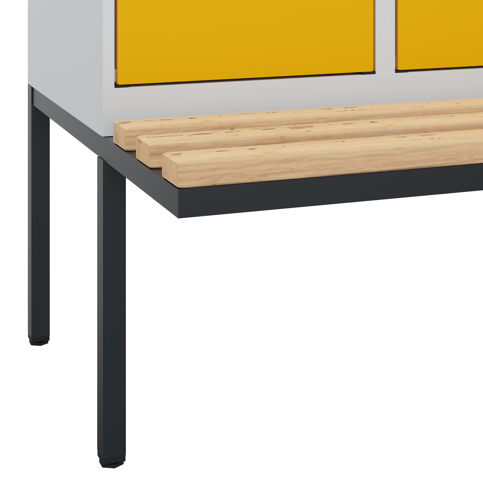 C+P Spind Evolo PLUS, Bank, 2 Abteile, 2120x800x81