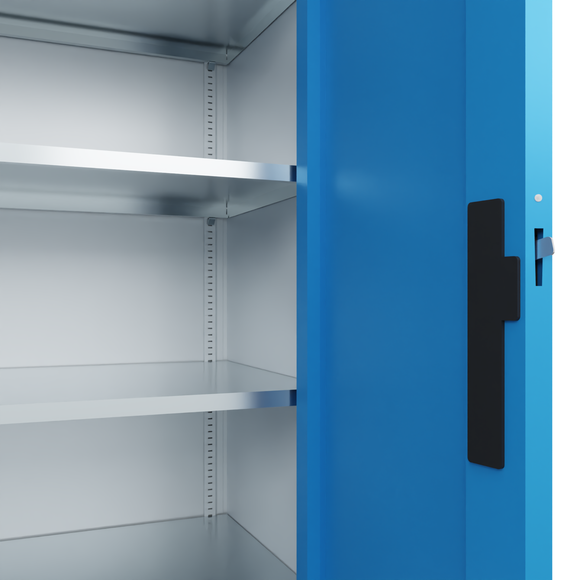 C+P Schwerlastschrank, Acurado, 1950x1500x600mm, 7035/5012