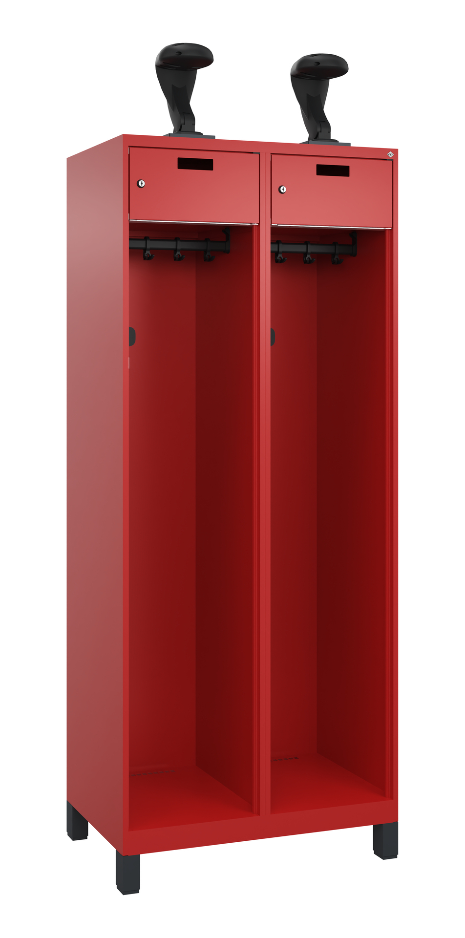 C+P Feuerwehrspind Praktus, 2 Abteile, 1850x800x50