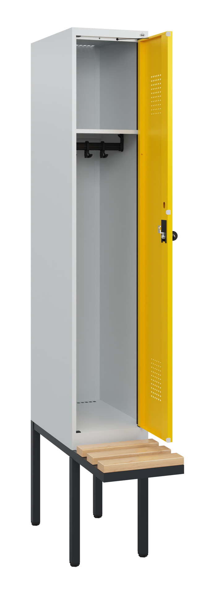 C+P Spind Evolo PLUS, Bank, 1 Abteil, 1950x300x815